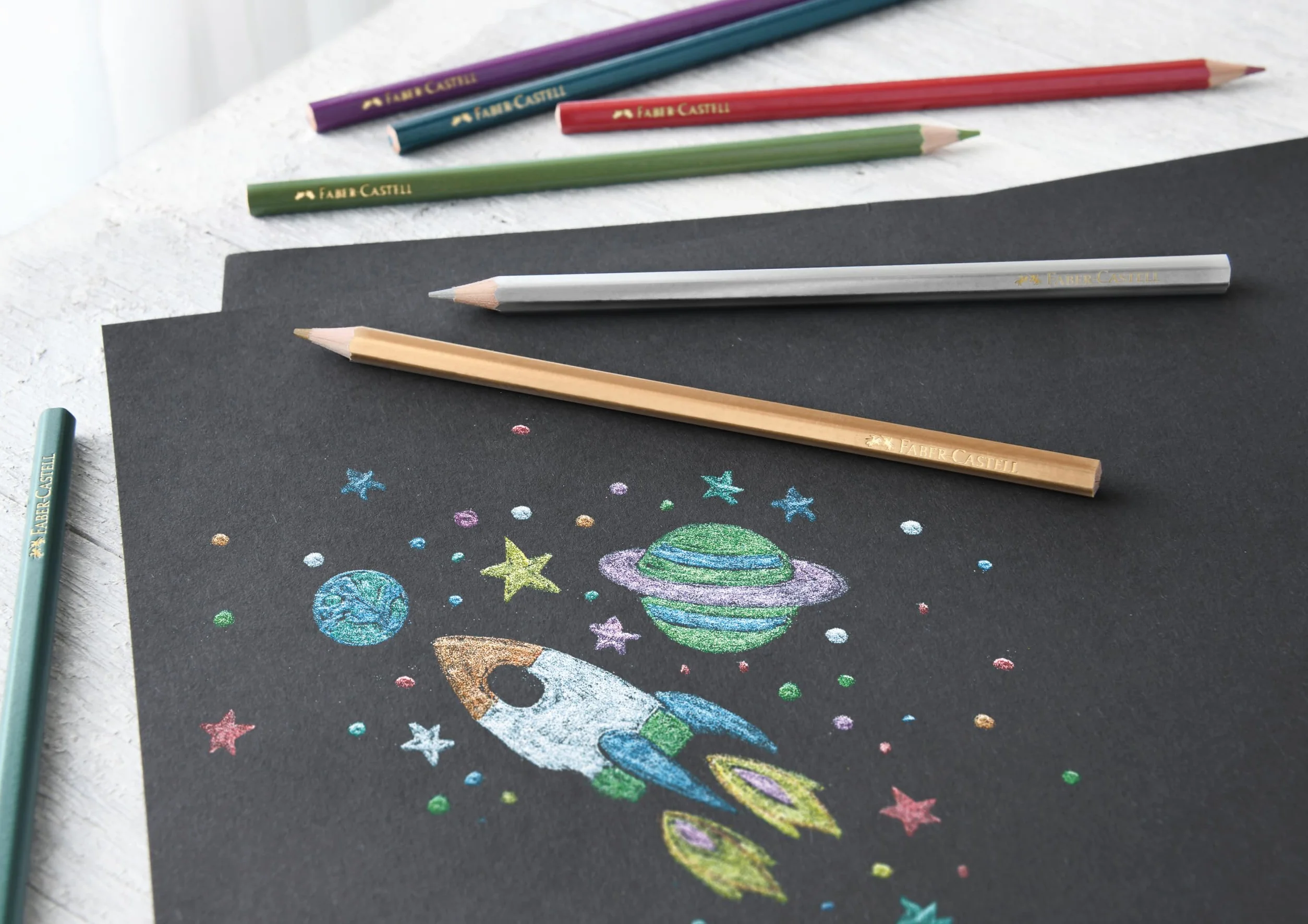 FABER-CASTELL Zestaw ołówków metalicznych i pastelowych 20 sztuk