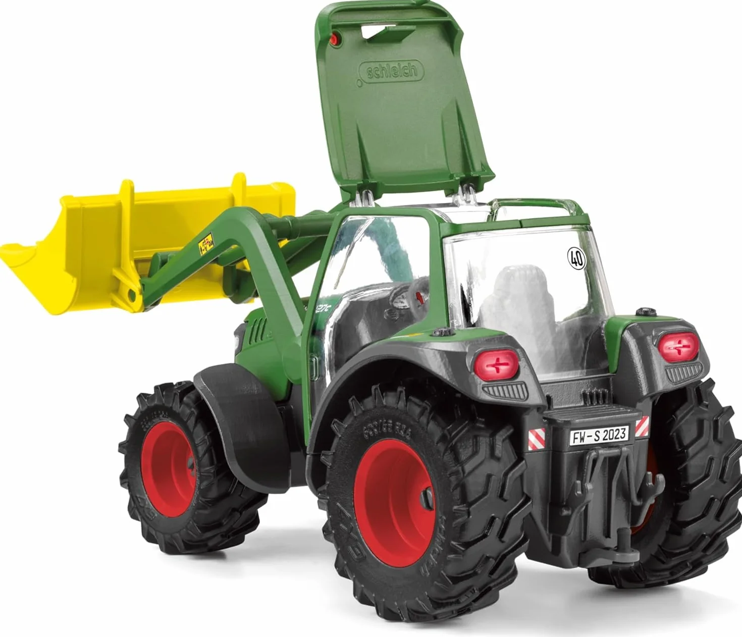 schleich 42608 Traktor z przyczepą, od 3 lat, FARM WORLD - Zestaw do zabawy, 50 kawałki