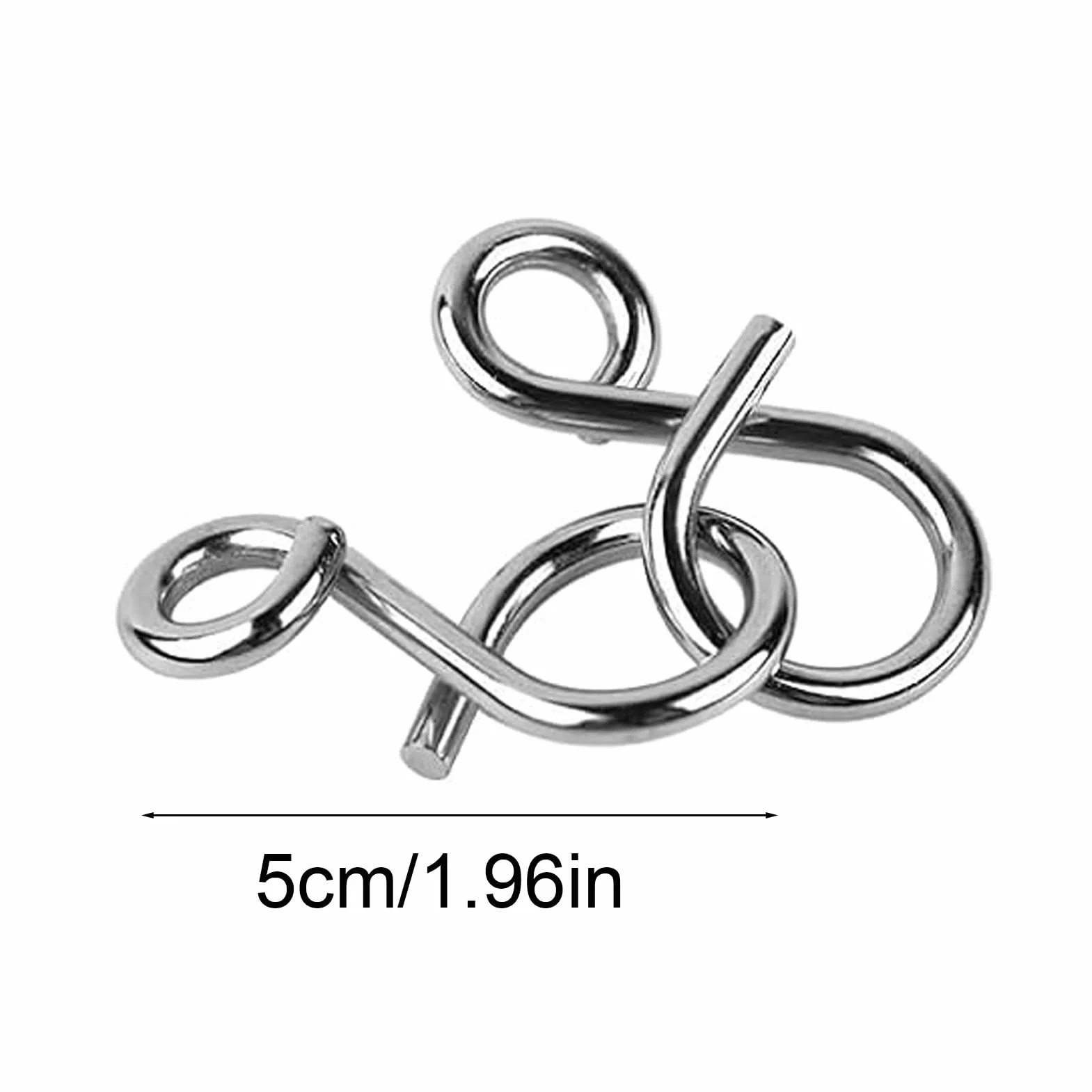 Metal Puzzle,Zabawne Łamigłówki Edukacyjne Zabawki | Pierścieniowa Antystresowa Gra Puzzle Dla Młodzieży - Wyzwanie Dla Nastolatków Rodziny Dziewczynek Dom Szkoła Podróż
