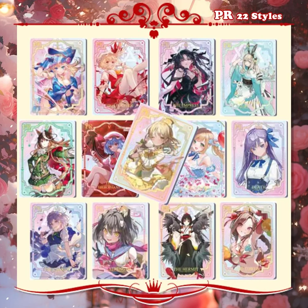 New Goddess Story 2YUAN13,10 opakowań, Waifu Card Carnival Goddess Card Collection Girl Party (XNS2-1 Pack)