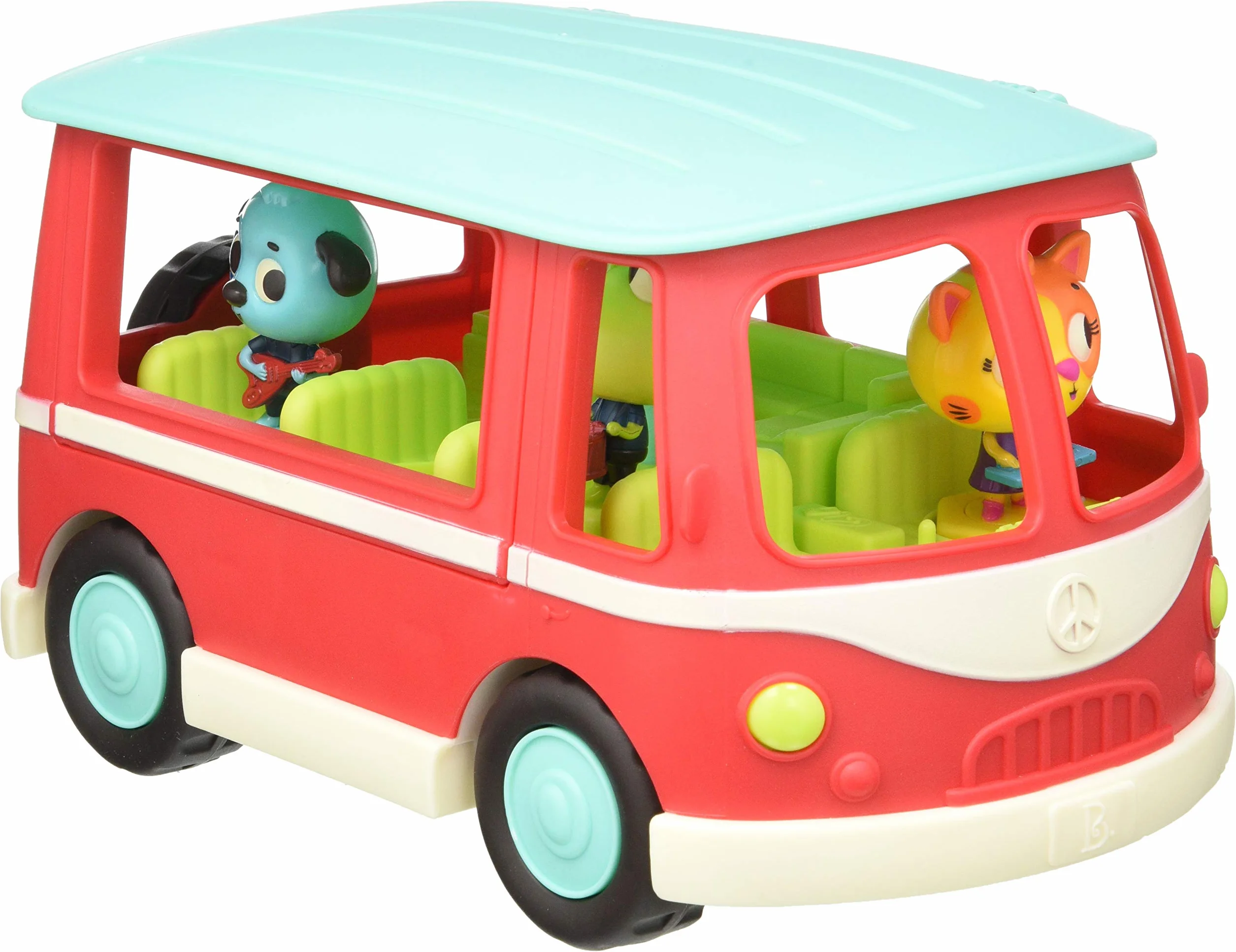 LB1746Z LOB. Light-UP Music Bus, wielokolorowy
