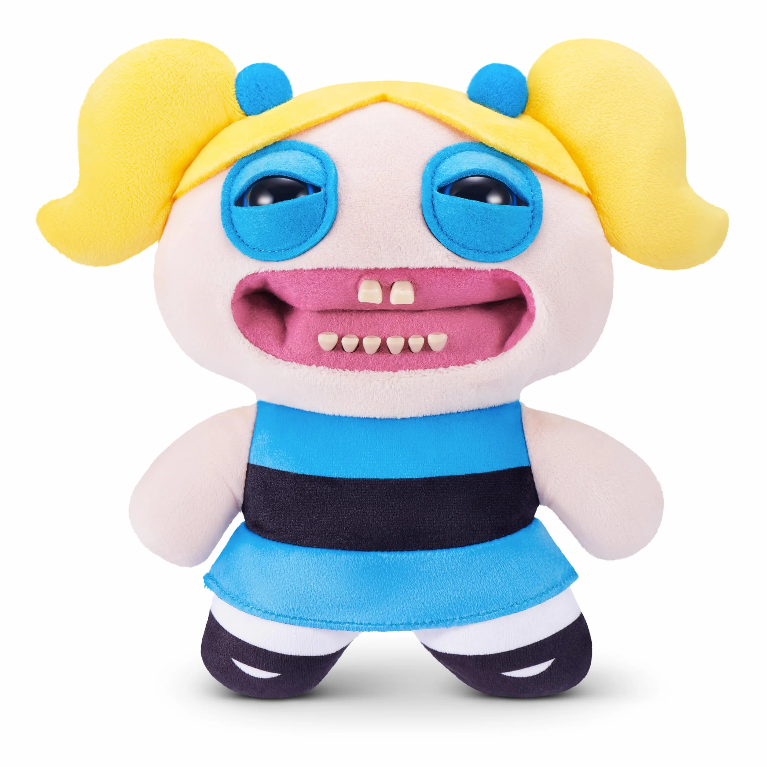 FUGGLER SERIES 1-POWERPUFF GIRLS PLUSH 9" (BUBBLES)