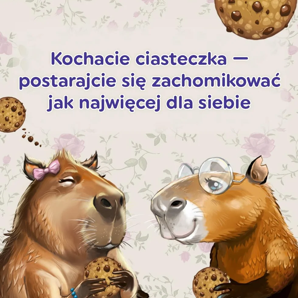 Trefl - Kapibary Herbaciary - Gra Rodzinna, Strategia, Planowanie i Logiczne Myślenie, dla Dorosłych i Dzieci od 8 lat