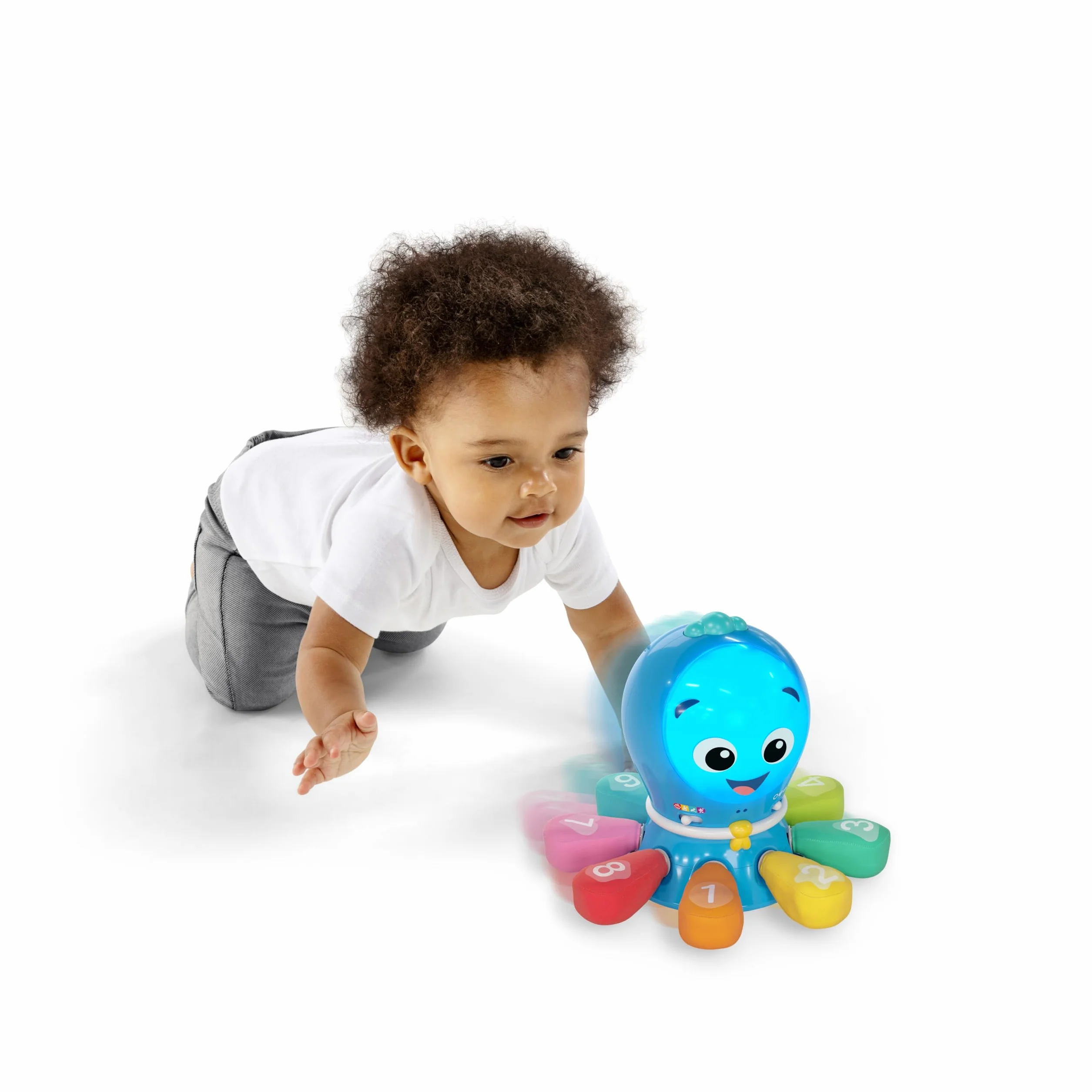 Baby Einstein Ocean Explorers Go Opus Go 4 w 1 zabawka edukacyjna, muzyka i światła, wiek od 3 miesięcy do 5 lat