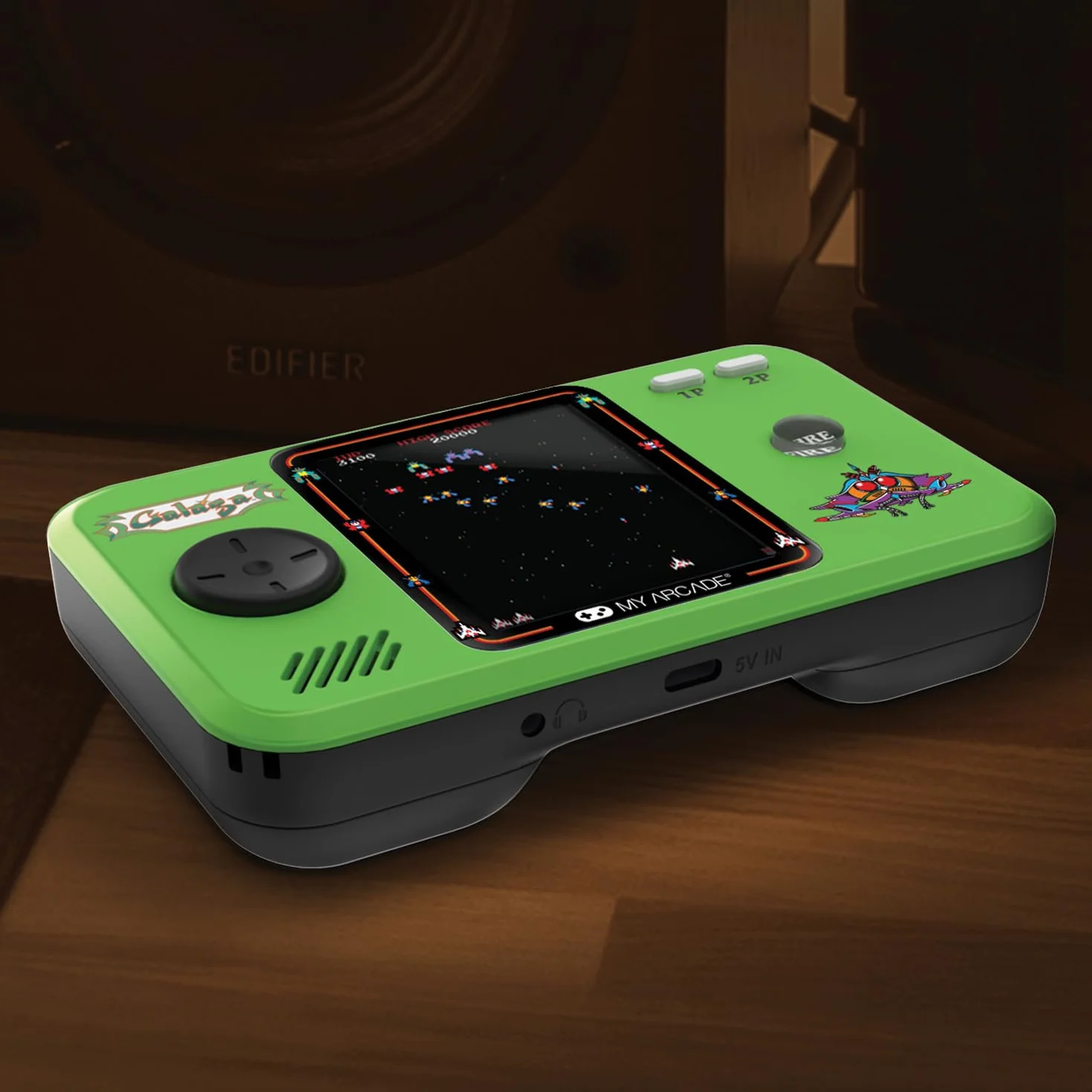 Pocket Player PRO konsola do gier - Galaga - Atari - Ecran 7cm Haute Résolution