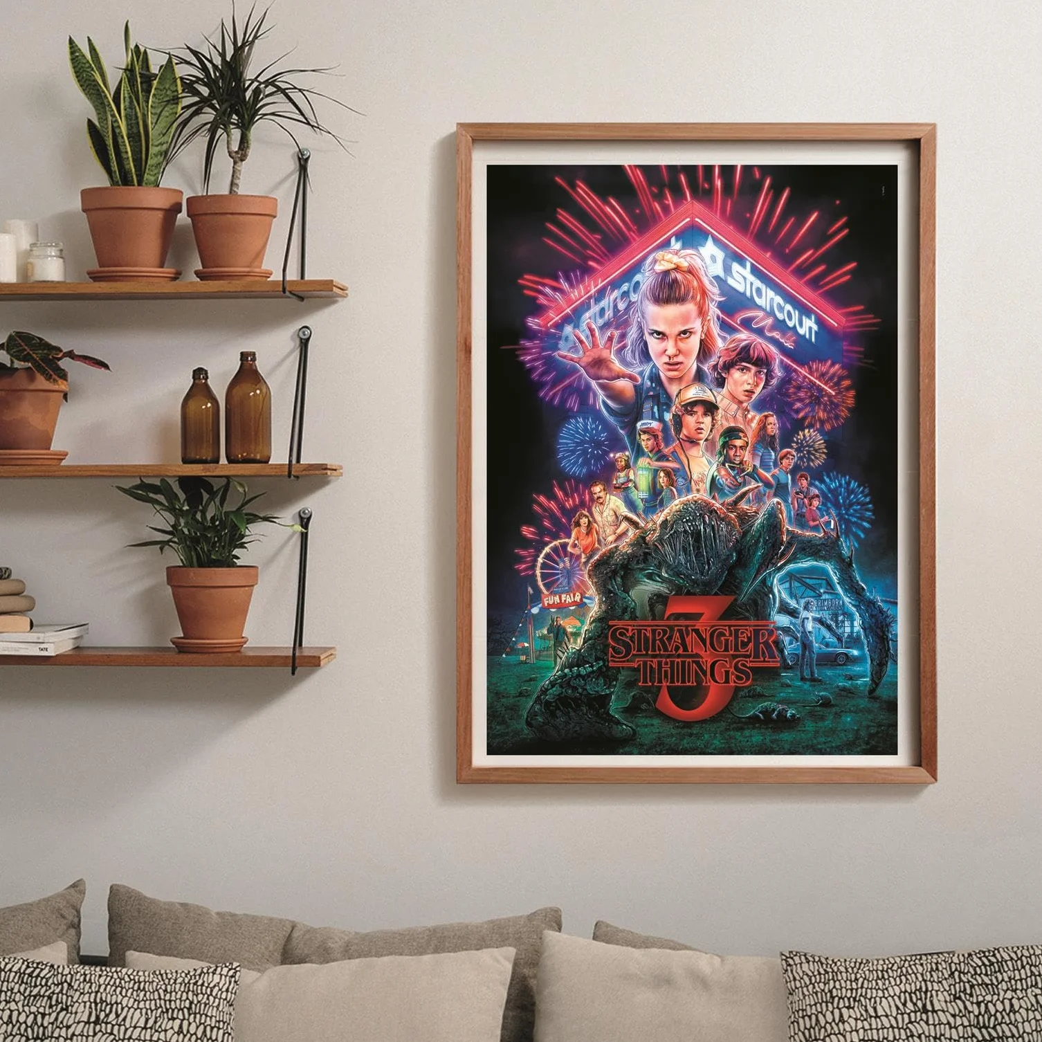 CLEMENTONIPUZZLE DLA DOROSŁYCH, PZL 1000 STRANGER THINGS S03 COMPACT BOX 2025, MADE IN ITALY, 39979