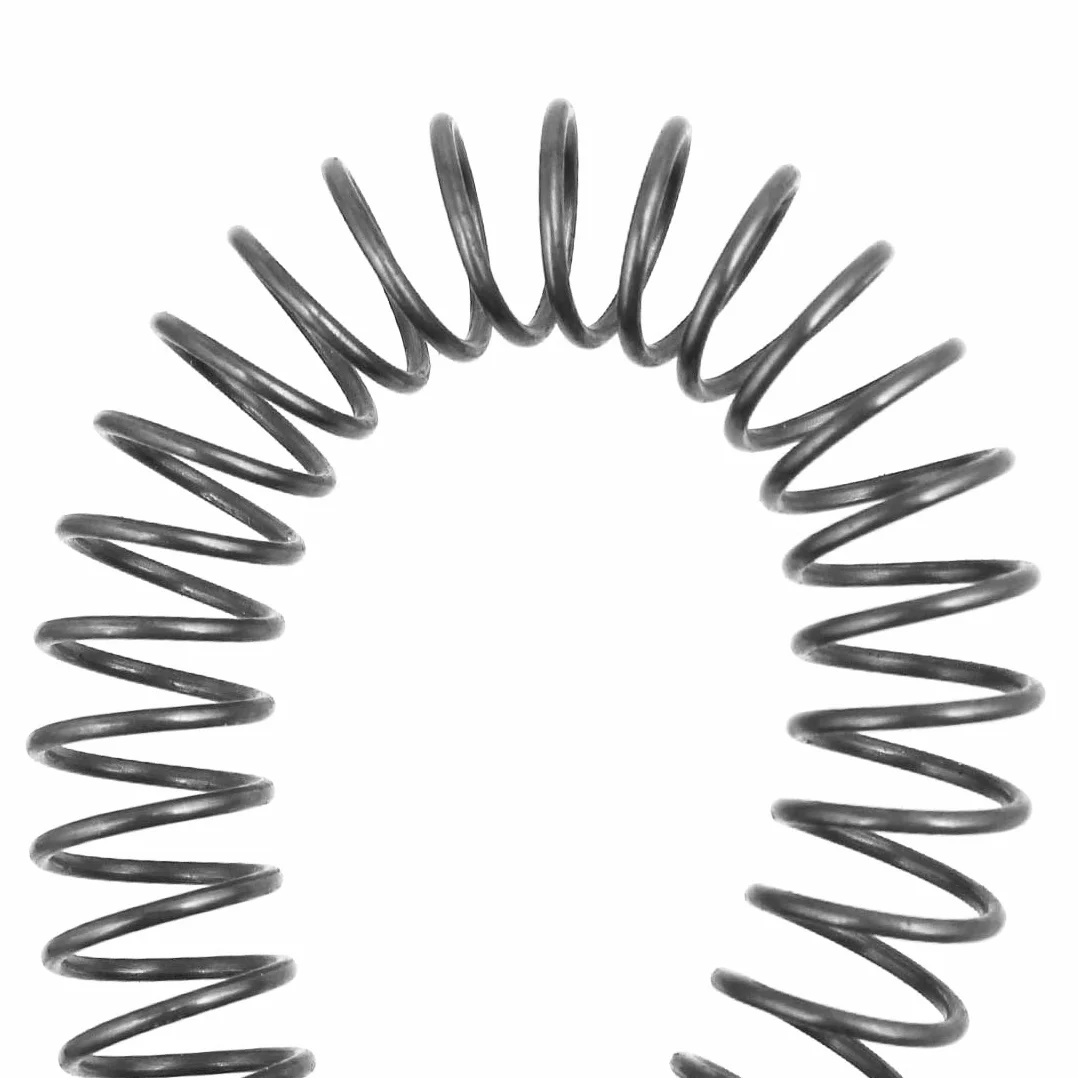 sourcing map 2 szt. kompresja sprężyna kablowa przemysłowa stal manganowa czarna 1,2 mm x 12 mm x 305 mm