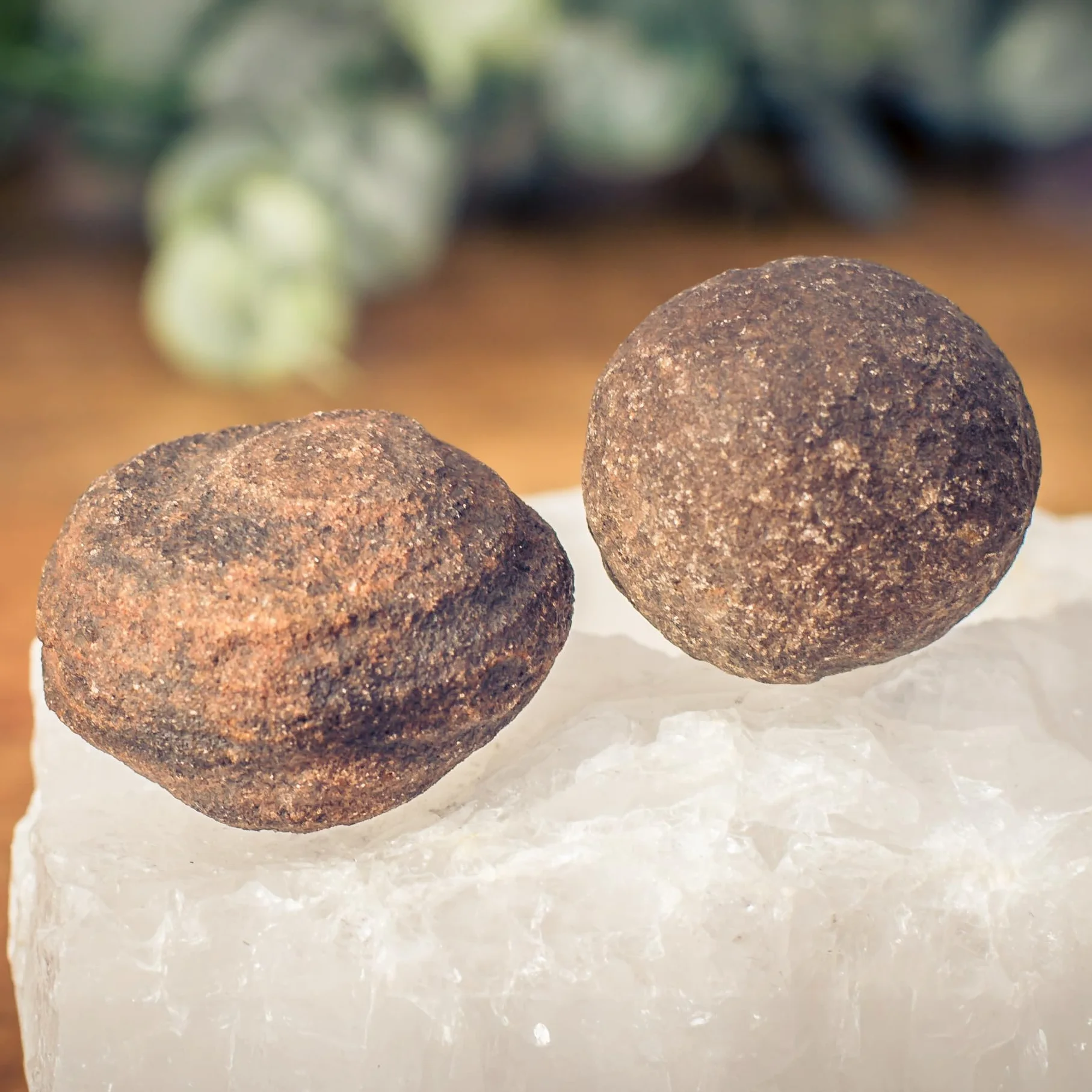 Lebensquelle Plus Moqui Marbles z USA, oryginalne Marbles Moqui Marbles z certyfikatem autentyczności, jakość premium (L (3,5-4,0 cm)