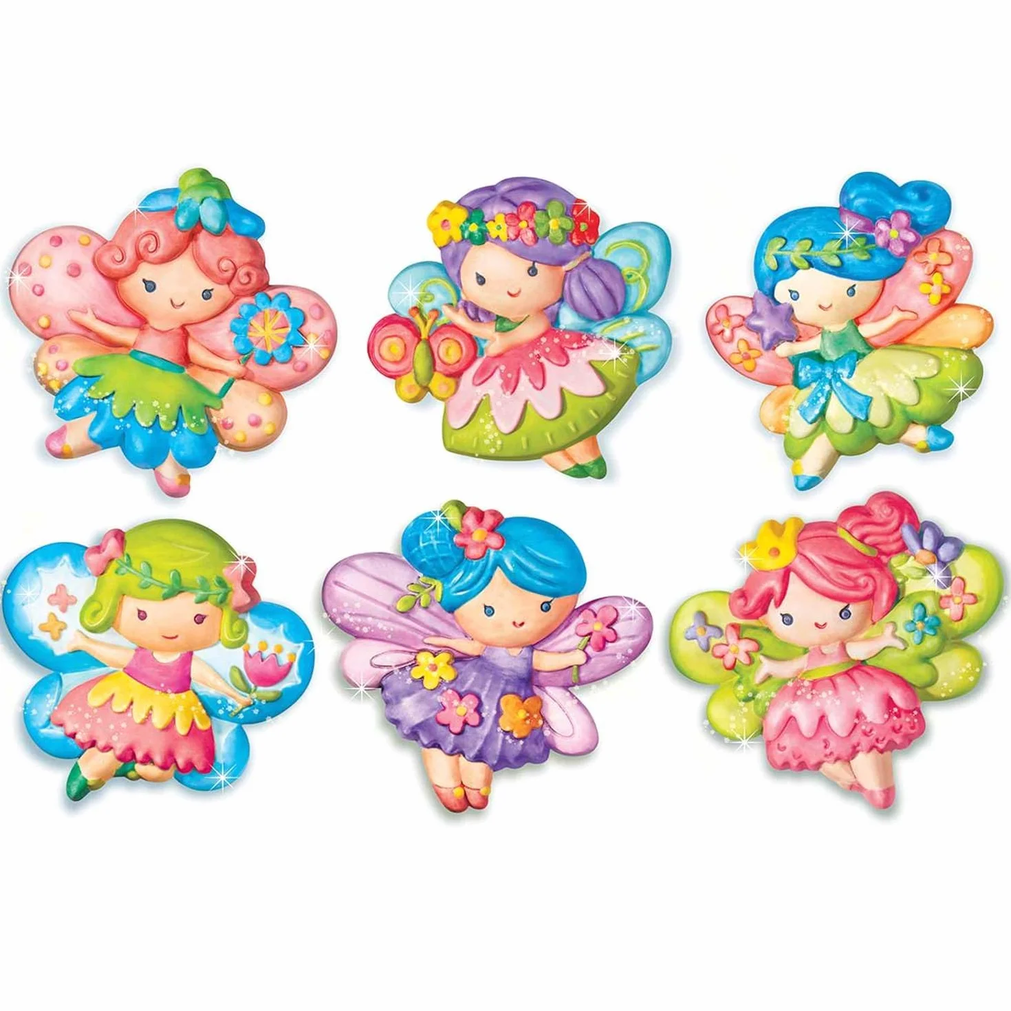 4M Mould and Paint Glitter Fairy