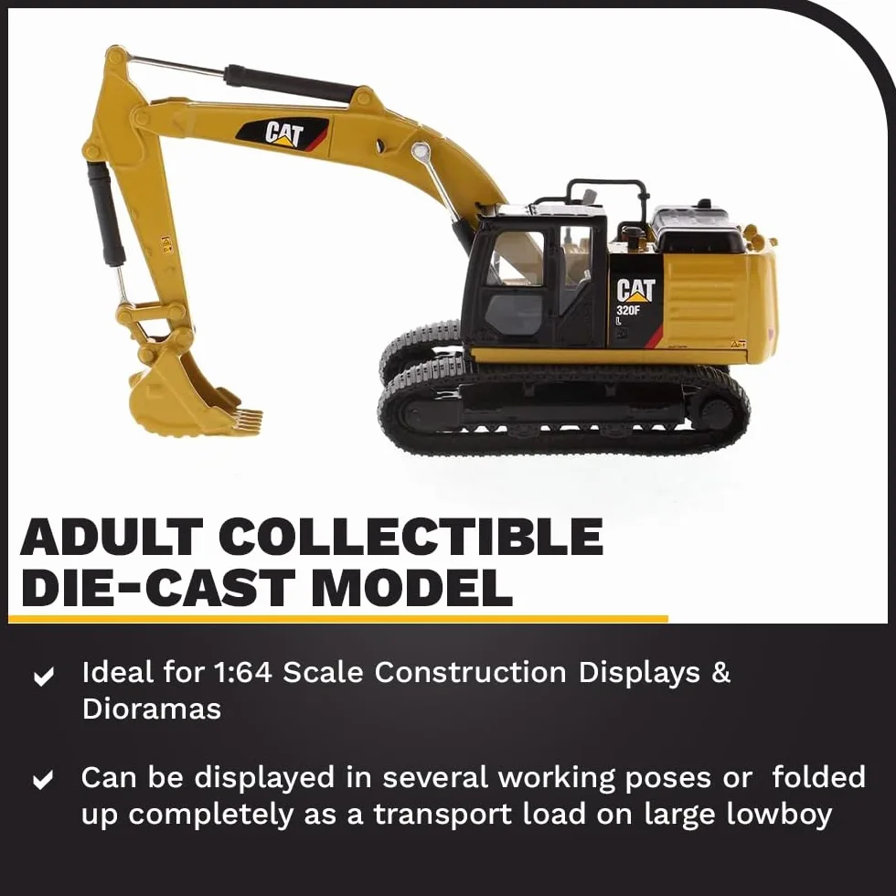 Diecast Masters Koparka hydrauliczna CAT 320F L