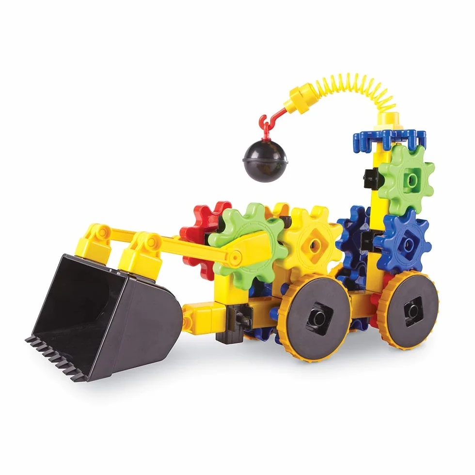 Learning Resources WreckerGears Kola zebate 47-Kawałek Zestaw, Wielobarwnosc
