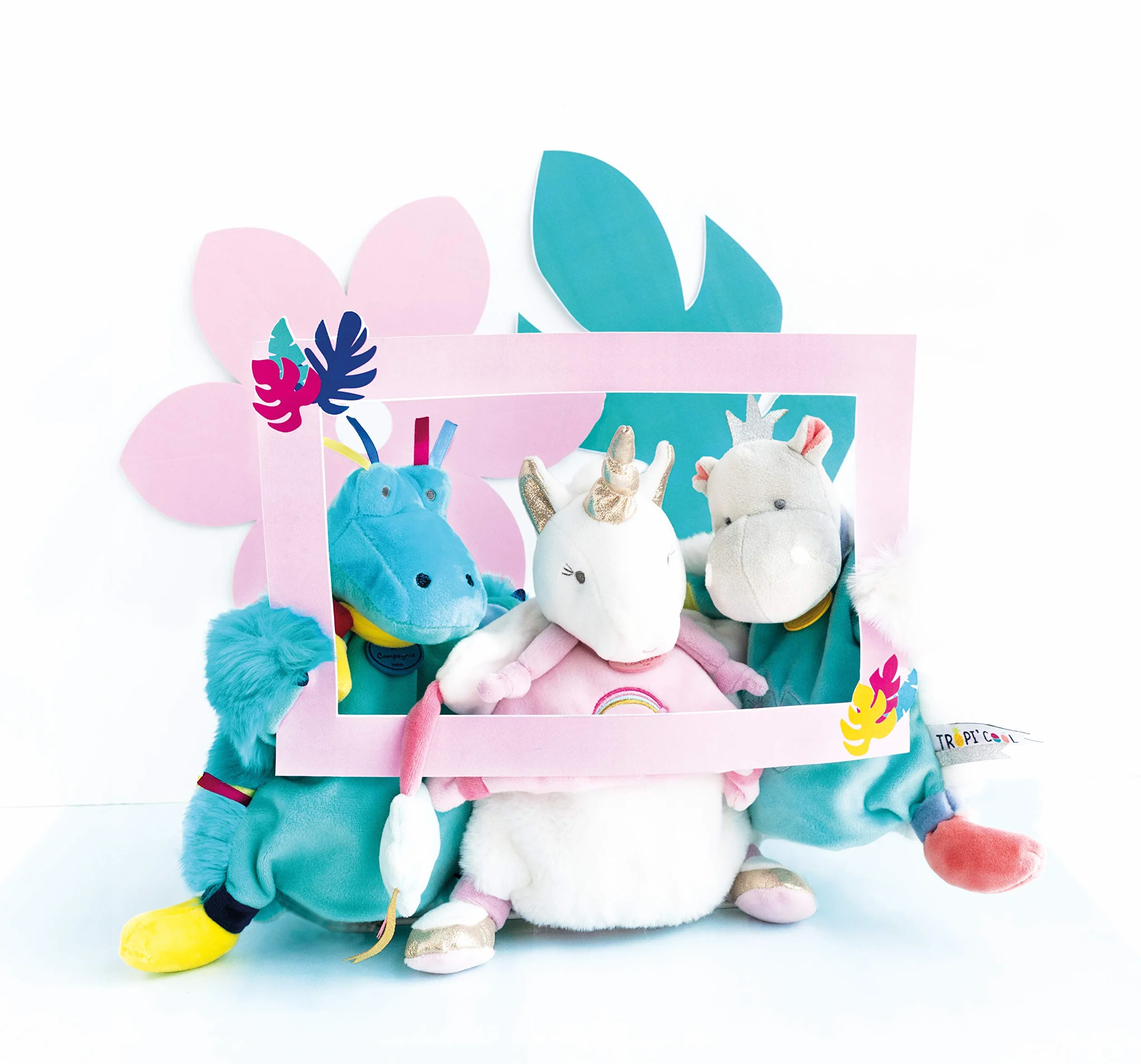 Pacynka Doudou et Compagnie jednorożec
