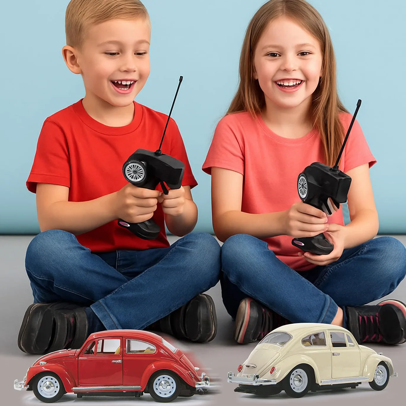 Jamara, RC VW Beetle, 1:18 RC odlew ciśnieniowy