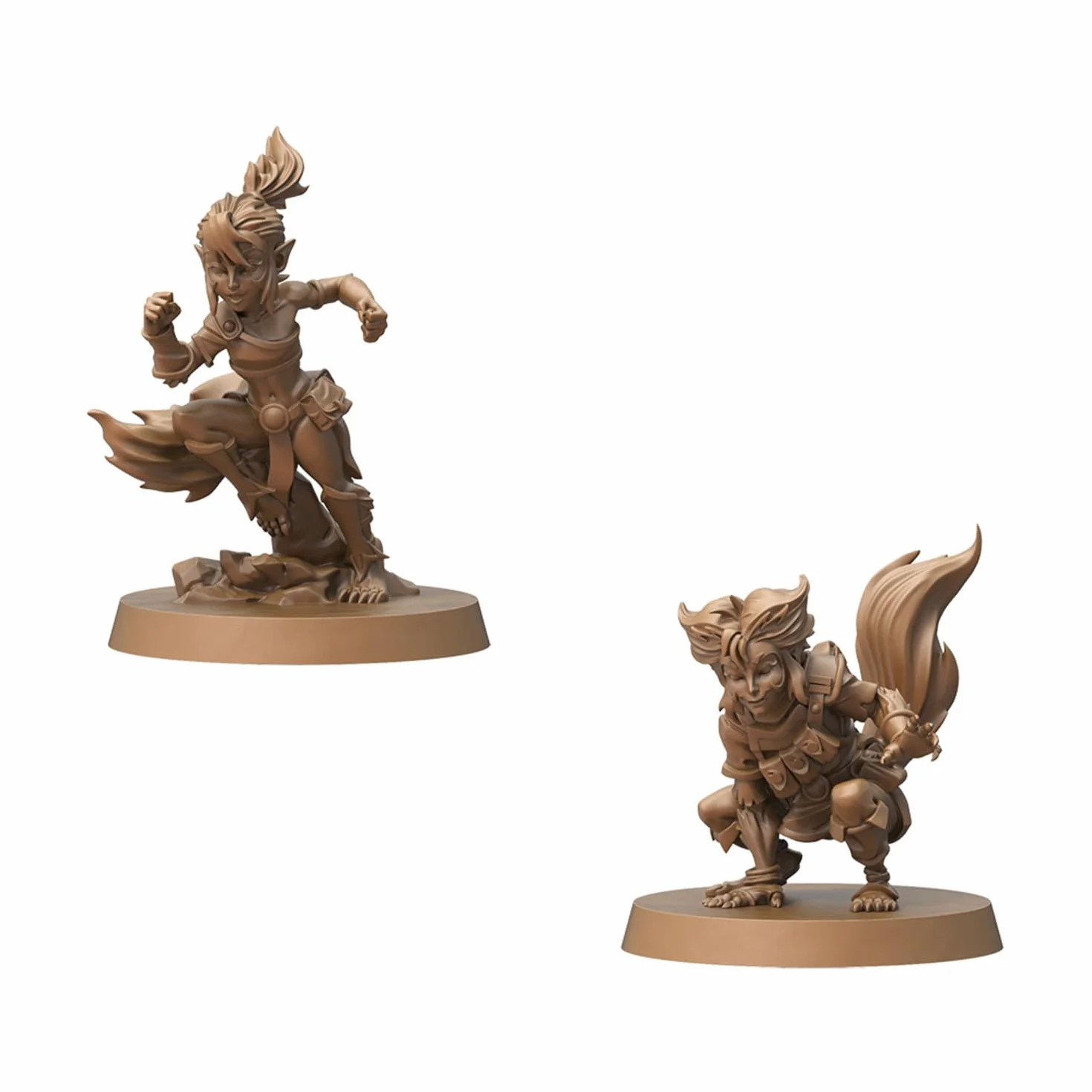 Galápagos CMON - Edge Entertainment GUFPR07 Zombicide: Thundercats Pack 2 zestaw miniaturowy, wielojęzyczny, zawiera hiszpański