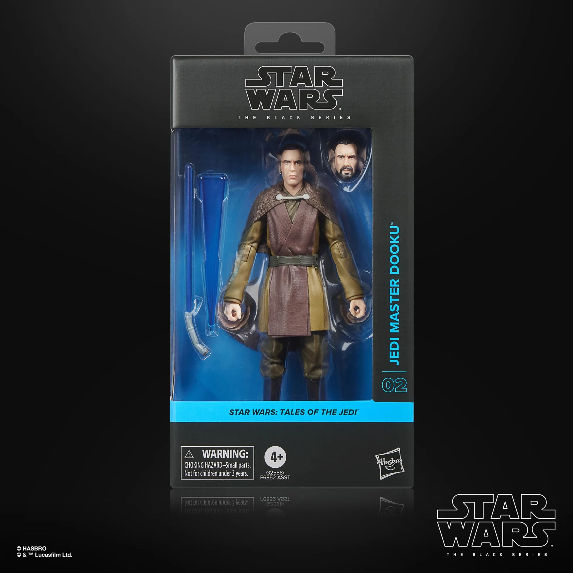 Mistrz Jedi Dooku z kolekcji Star Wars The Black Series, wysokiej jakości 15-centymetrowa figurka kolekcjonerska z serialu Gwiezdne wojny: Opowieści Jedi