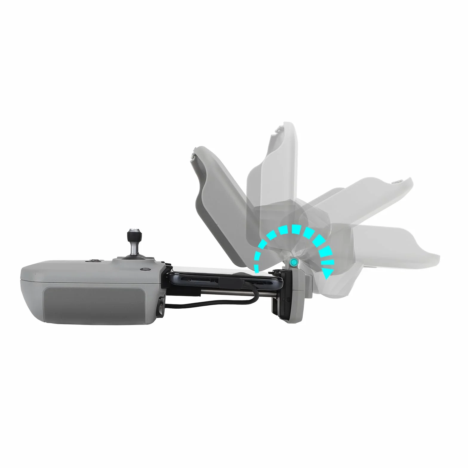 JOYSOG Osłona przeciwsłoneczna RC, osłona ochronna do pilota zdalnego sterowania DJI Mini 4 Pro/AIR 3 RC N2/RC N1 i akcesoria do joysticków