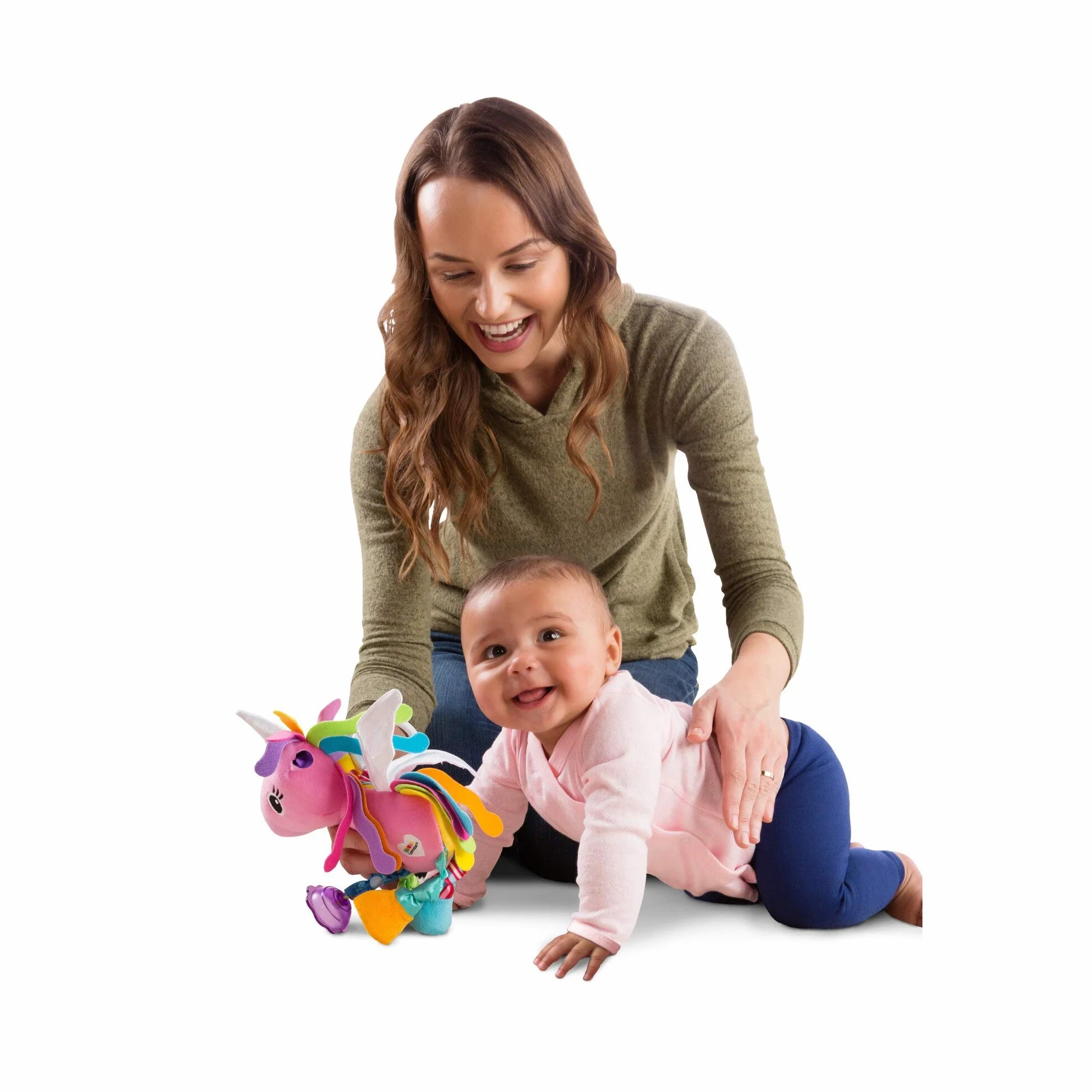 LAMAZE Тilly Twinklewings - Clip on Pram & Pushchair Newborn Baby Toy, Unicorn Toy, Sensory Toy for Babies Boys & Girls From 0-6 Months