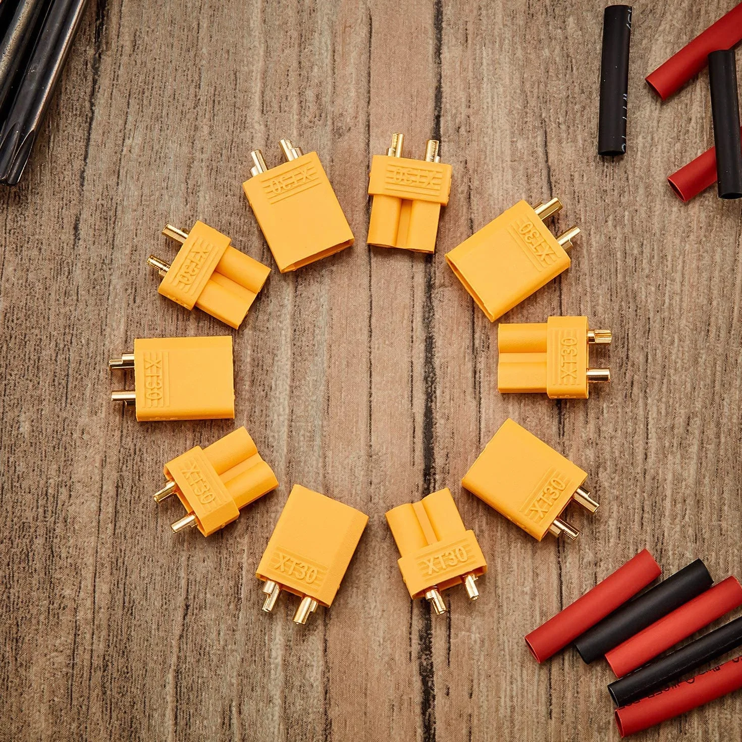 HUAZIZ 15 par XT30 Connector XT30 męski żeński wtyk wysokiego prądu do akumulatora RC Lipo