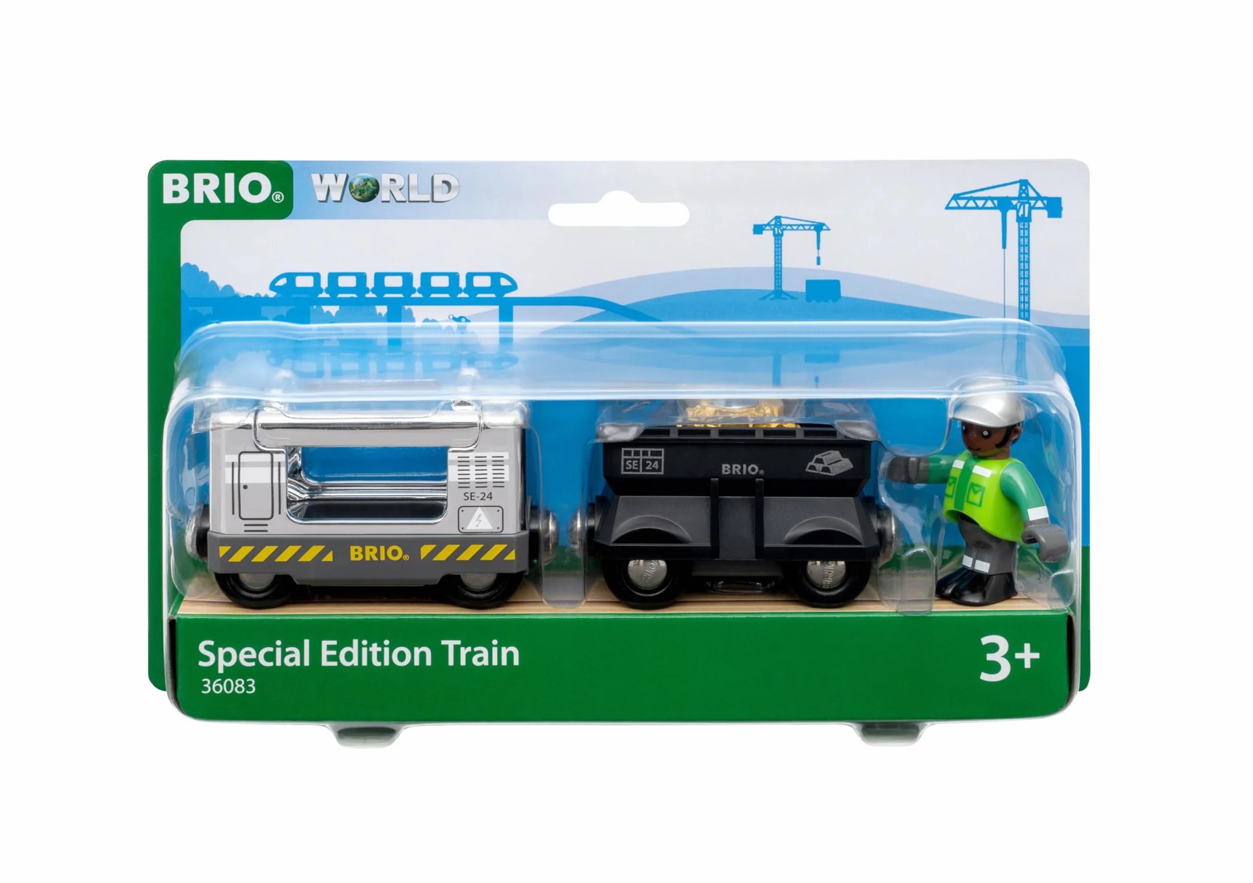 BRIO World – 36083 Sondereditionszug 2024 | Zugset-Zubehör, Spielzeugeisenbahn für Kinder ab 3 Jahren