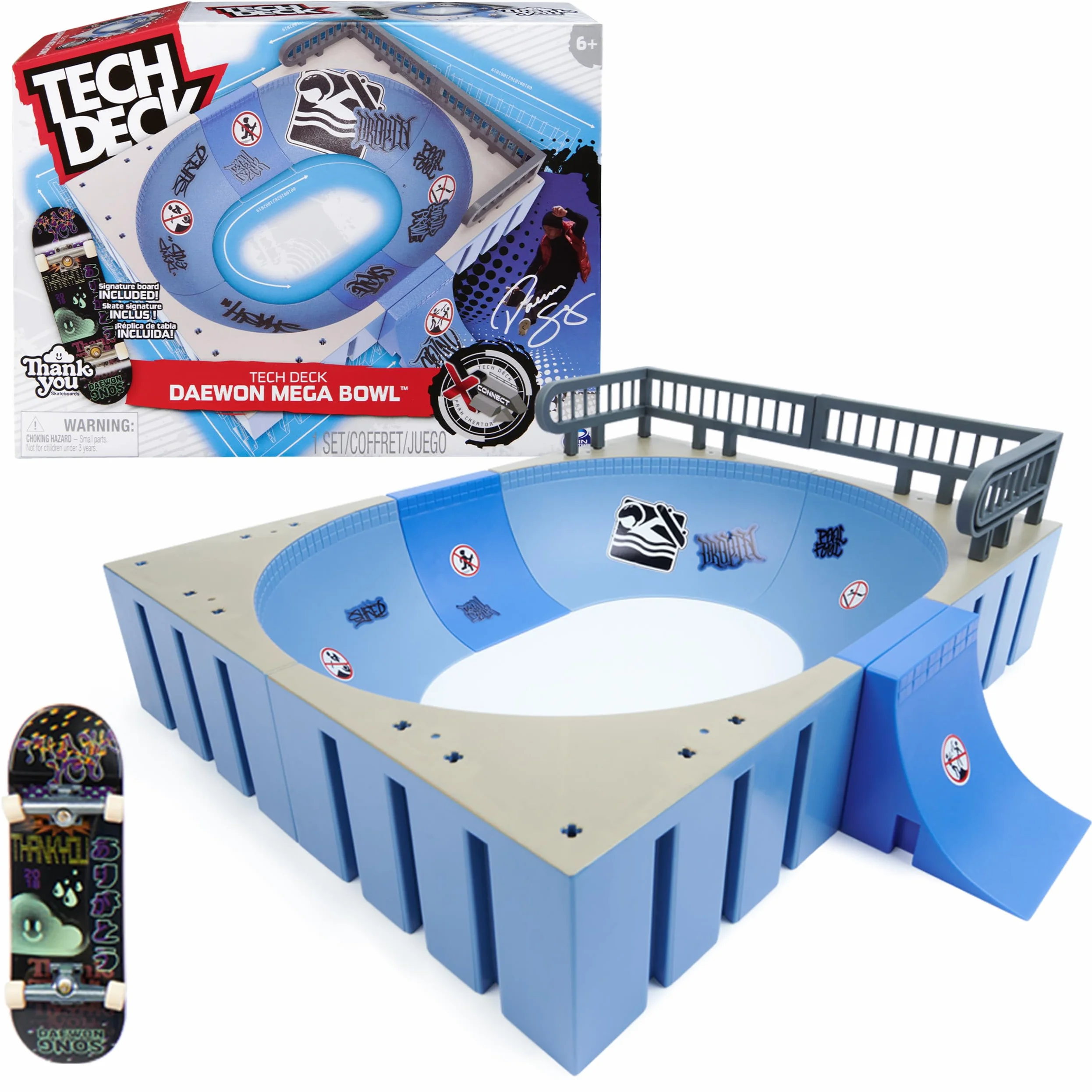 Tech Deck 6066909 Skate Park, Wielokolorowy, Od 6 Lat