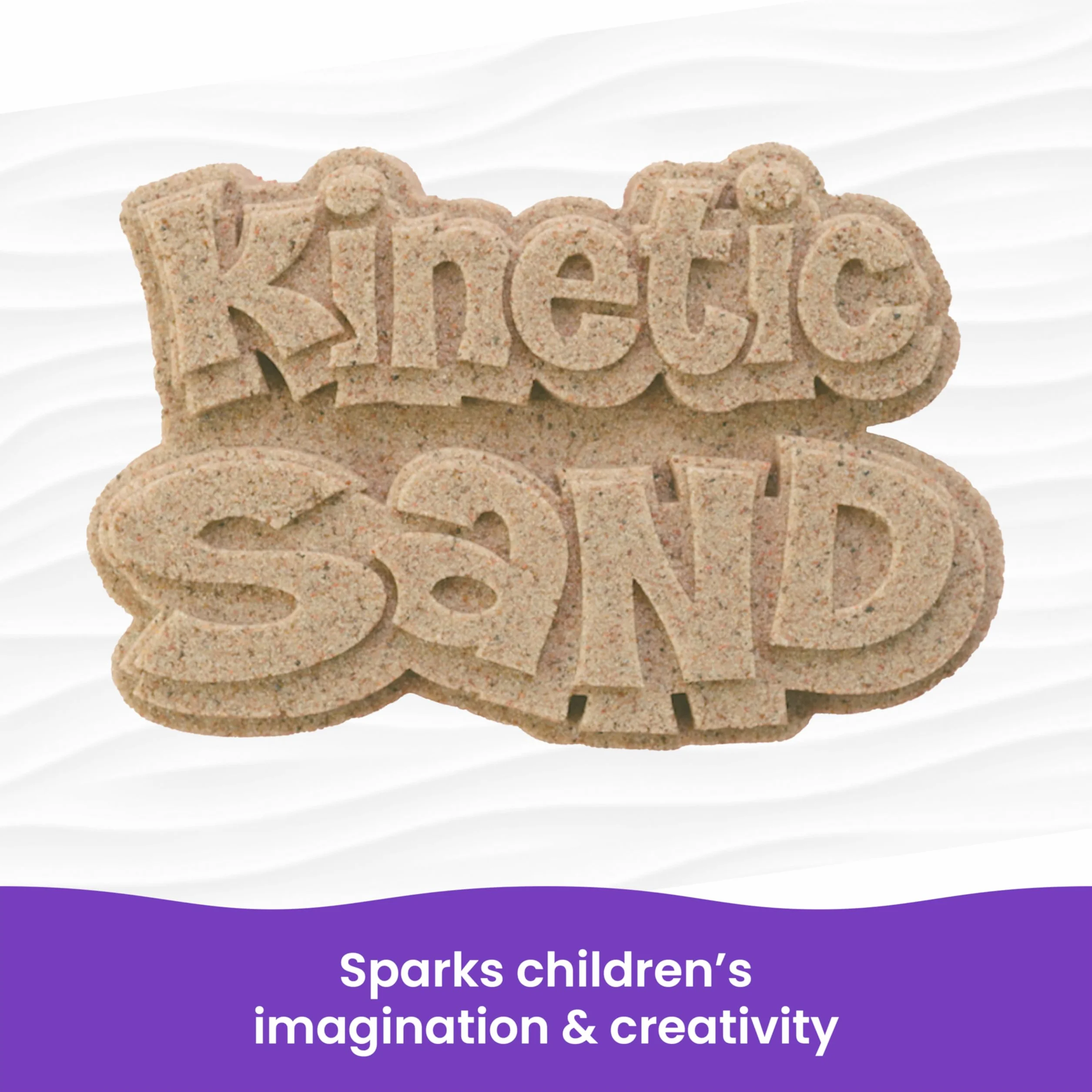 Kinetic Sand 6060997 - Brązowy Piasek Kinetyczny Do Kreatywnej Zabawy (2.5Kg),4.0 Liczyć
