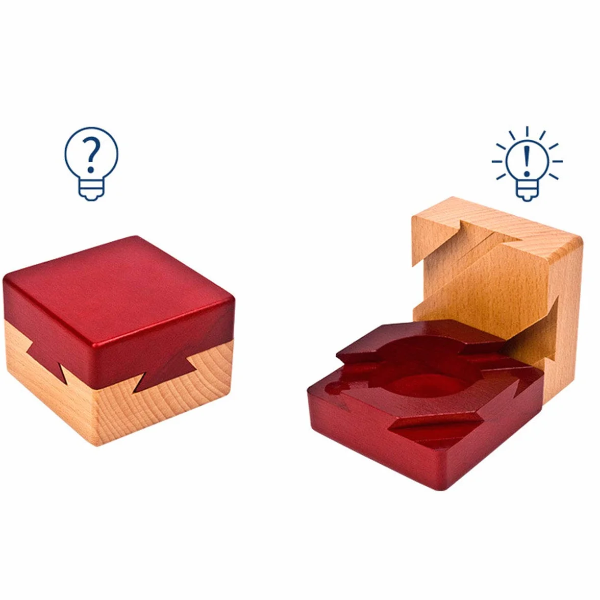 Magiczne Puzzle Brain Teaser Lock Box do Gier Intelektualnych