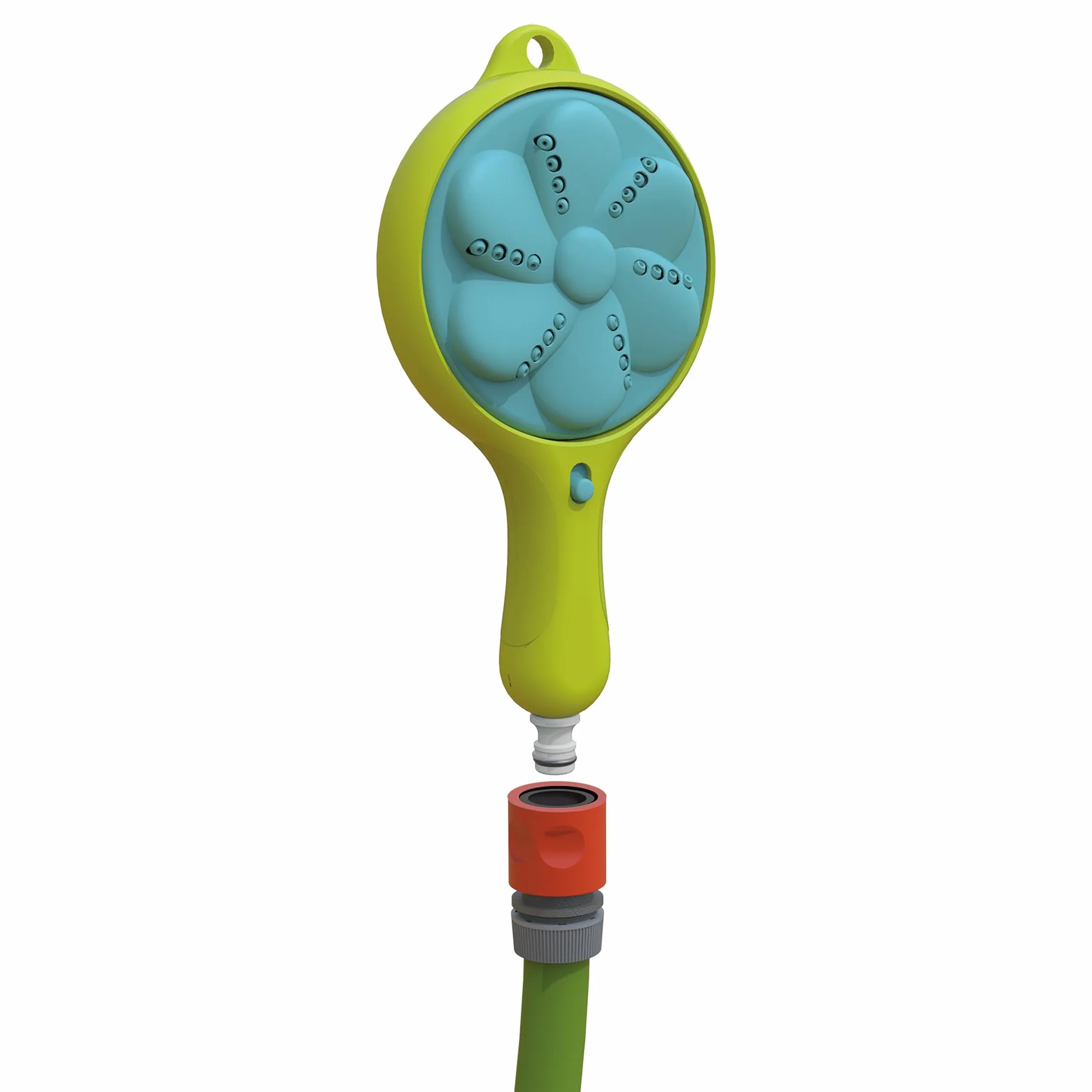 Smoby 7600810914-3-w-1 Prysznic ogrodowy - przede wszystkim prysznicem ogrodowym 3 w 1 dla wszystkich lamp z daszkiem Wyprodukowano we Francji, Od 2 lat