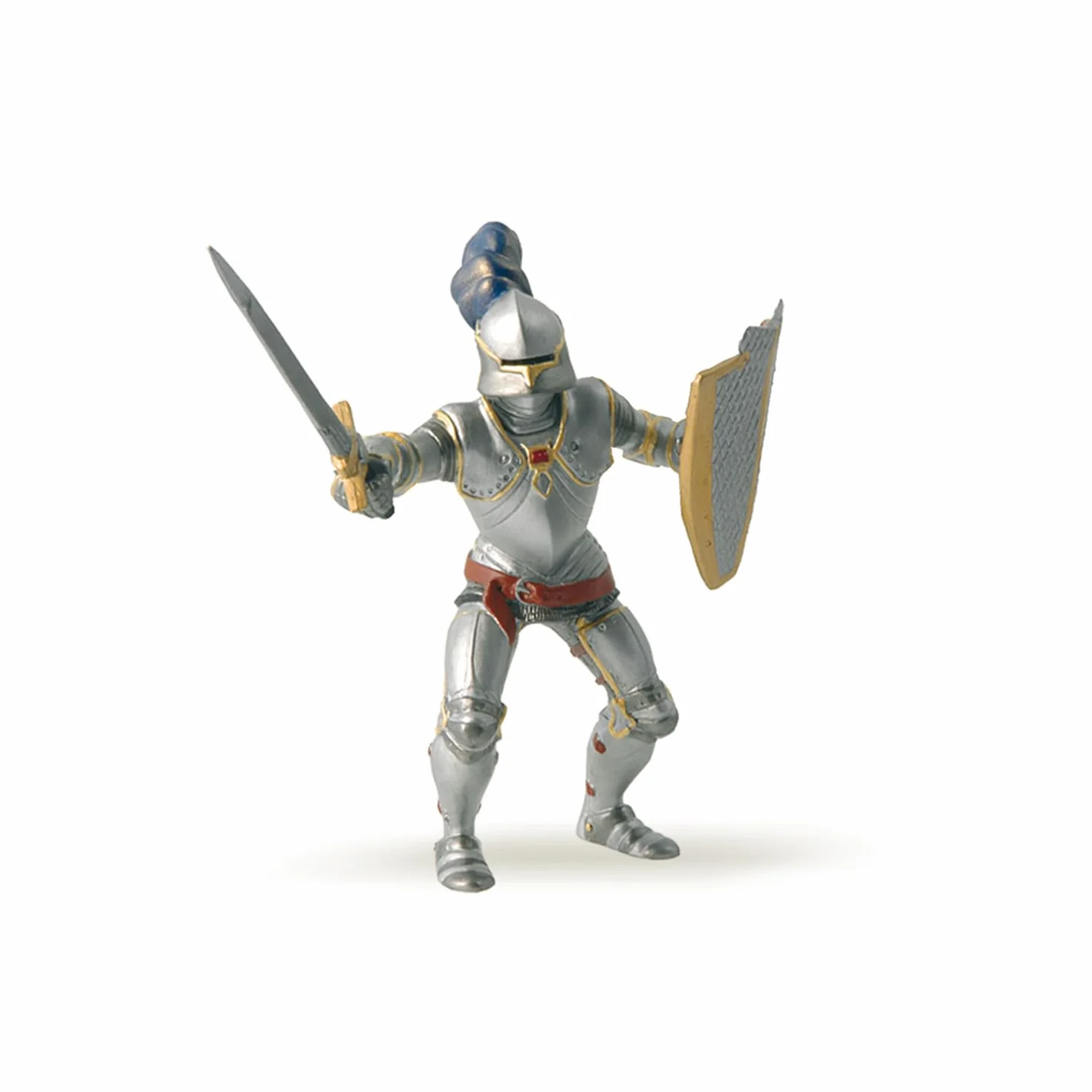 Papo 33016 Mini Rycerze (tuba, 12 szt.) Figurki, wielokolorowe