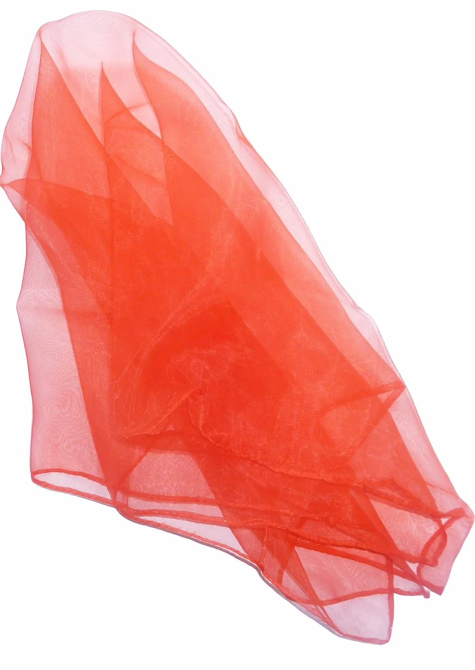 Hoerev Małe Opakowanie 12 (ok. 60 cm x 60 cm) Żonglowanie (taniec) Szaliki, Małe Pływające Szaliki Dla Małych Ludzi,Biały