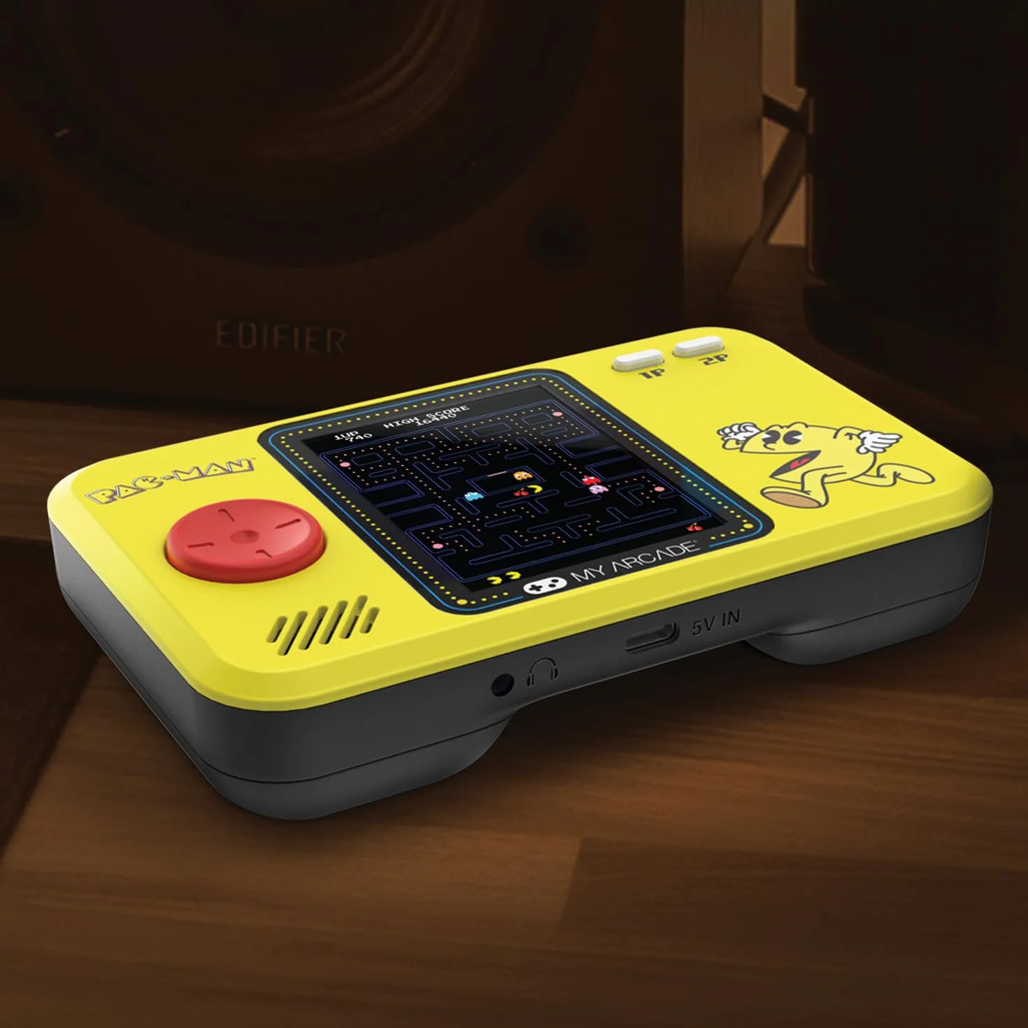 My Arcade DGUNL-4198 PAC-MAN Pocket Player Pro Handheld Portable Gaming System