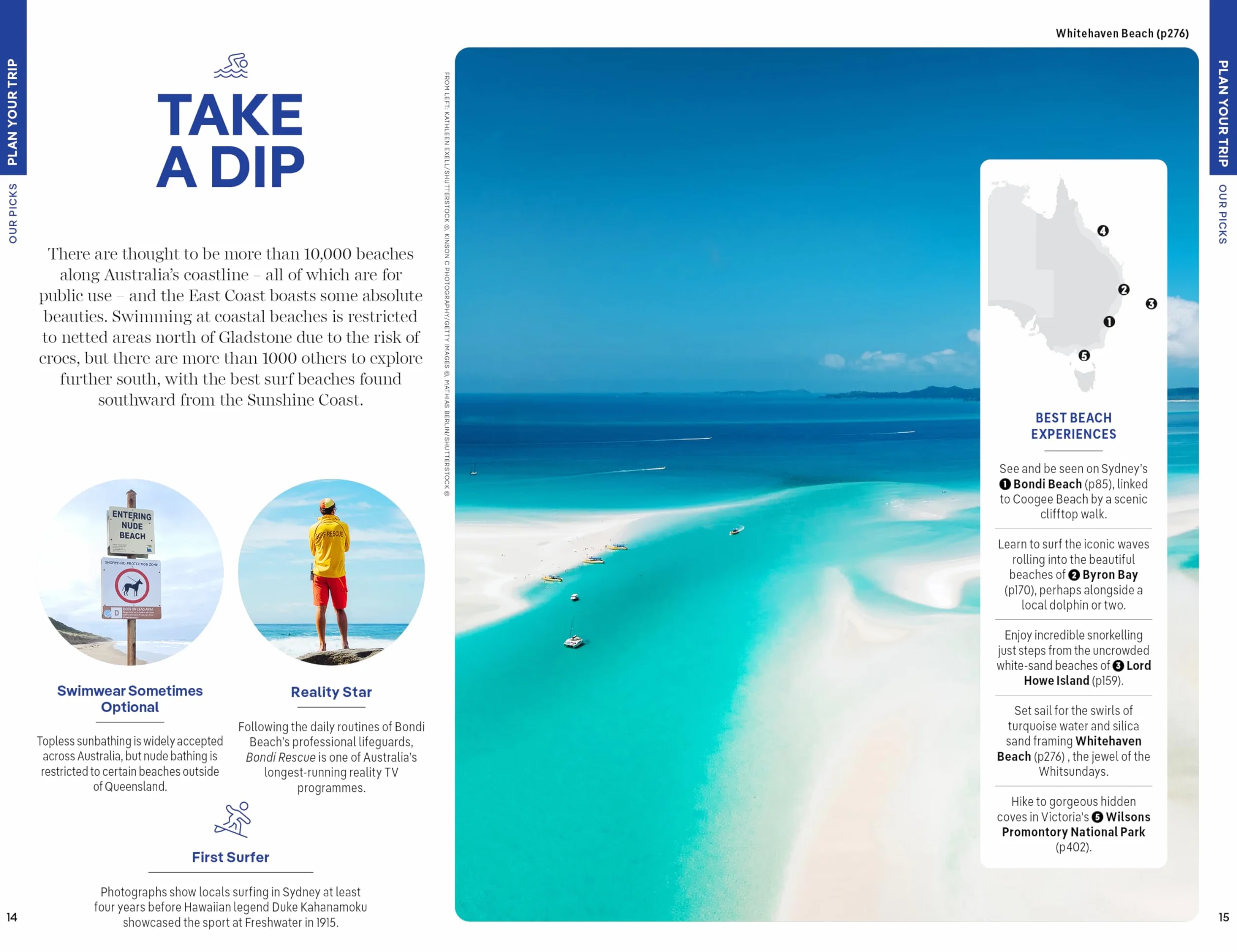 East Coast Australia 8ed -anglais-: Detailed Itineraries Travel Like a Local Insider Tips Covers Sydney & New South Wales, Melbourne & Victoria, Queensland, Outback Australia and More