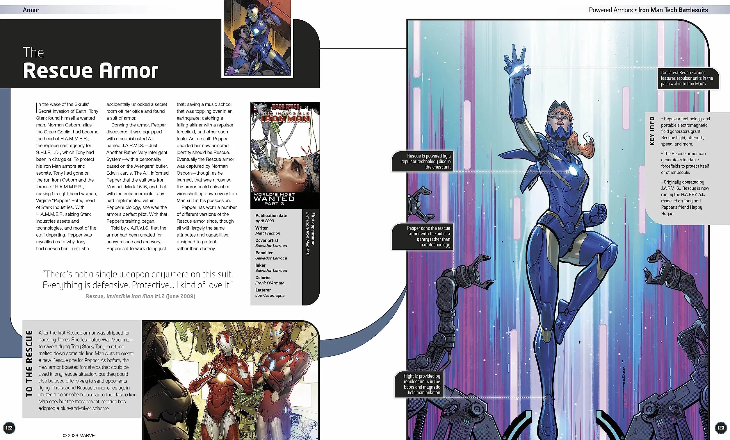 Marvel Arms and Armour: The Mightiest Weapons and Technology in the Universe