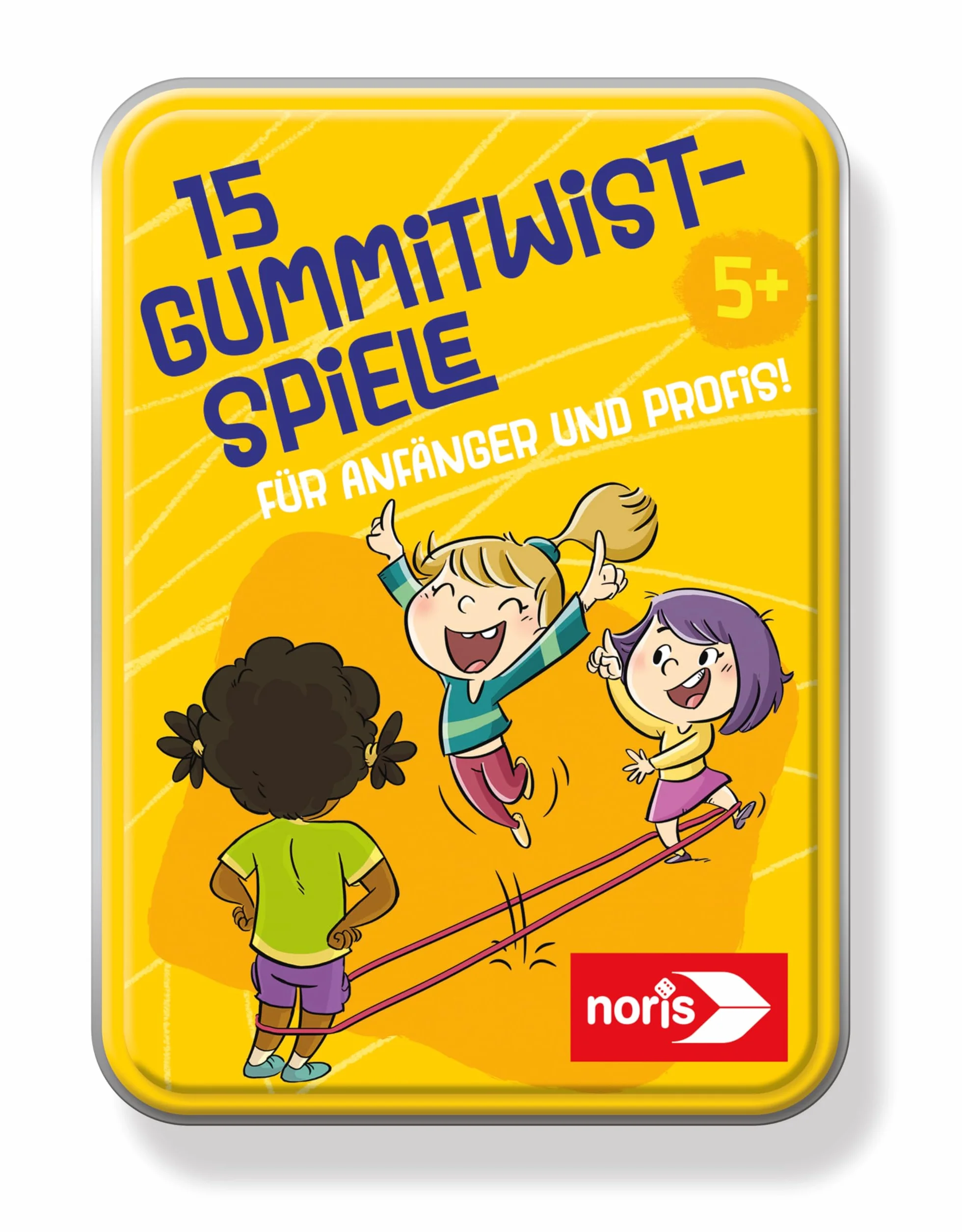 Noris Gummitwist zestaw gumy do skakania dla dzieci od 5 lat zabawka outdoorowa