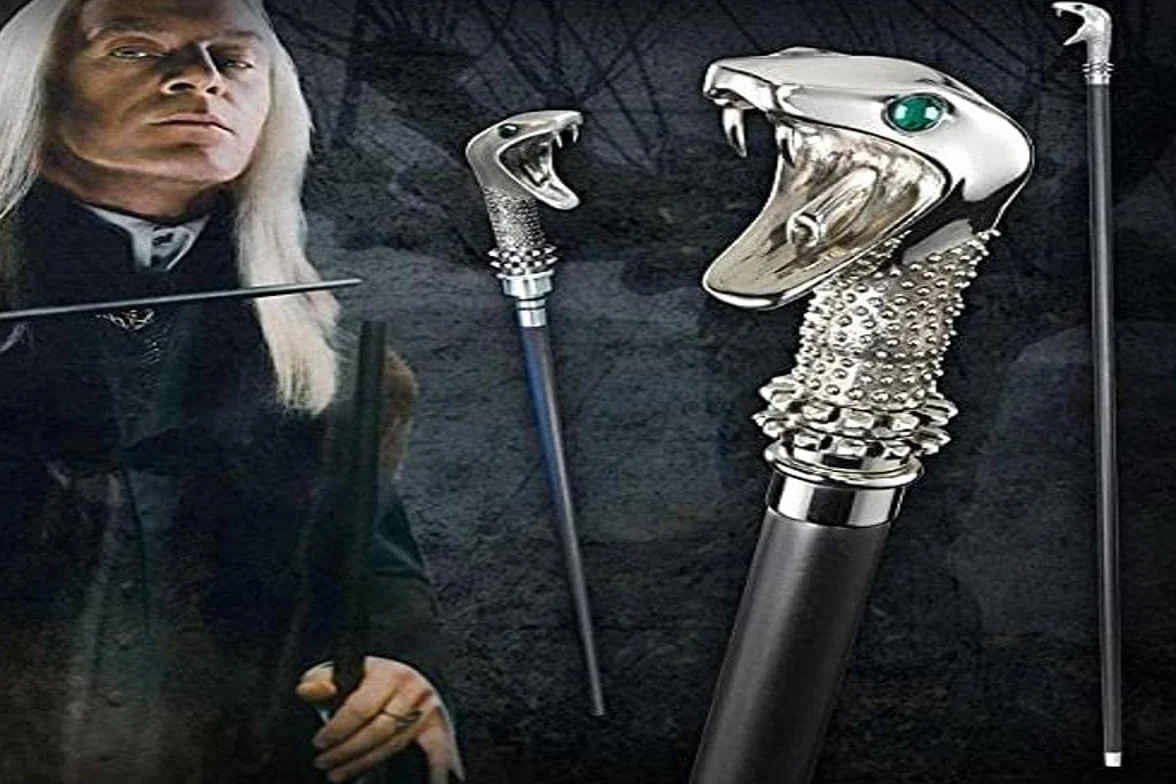 The Noble Collection Lucius Malfoy Cane with Wand