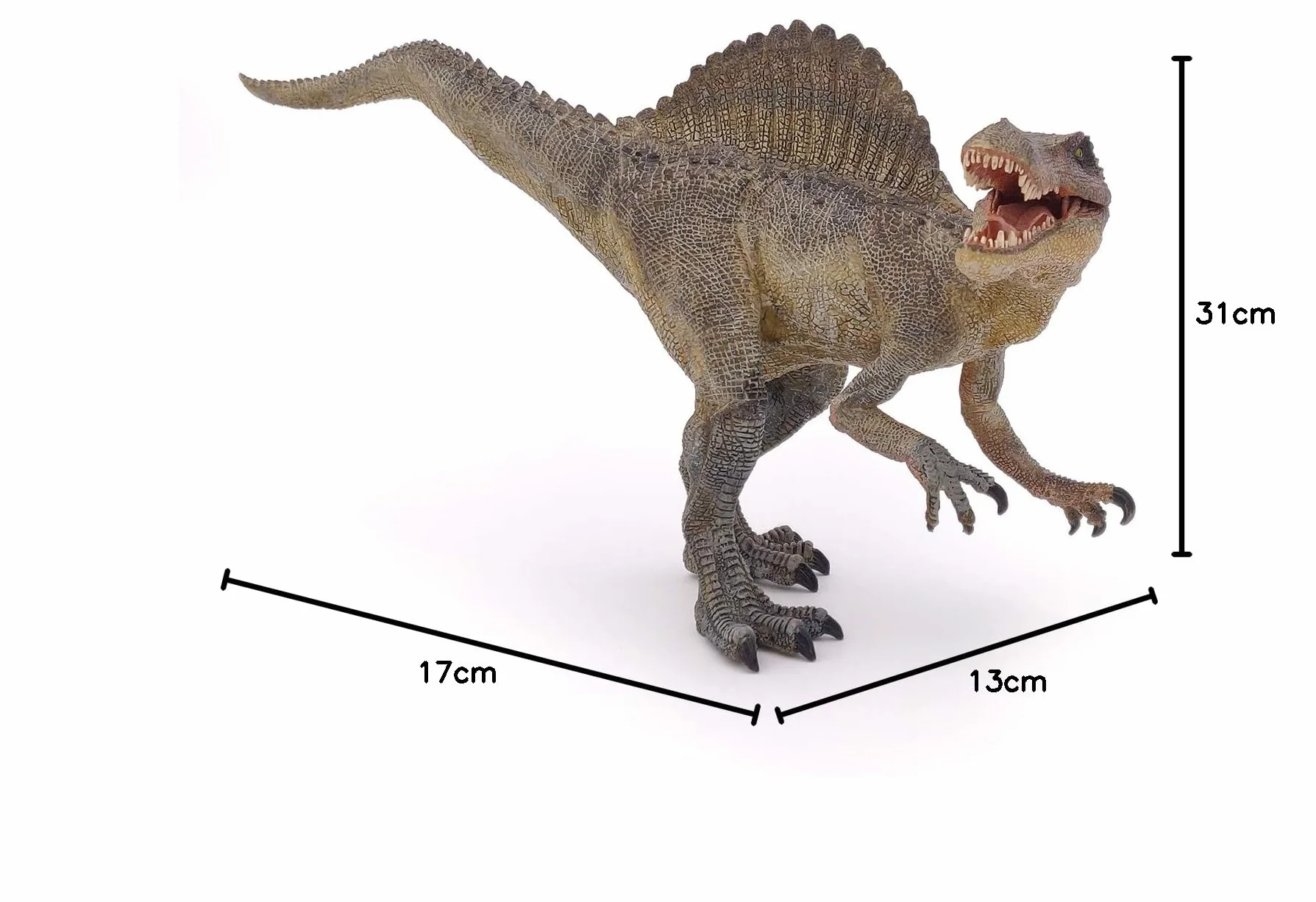 Papo DINOSAURS 55011 Figurka spinozaura, wielokolorowa