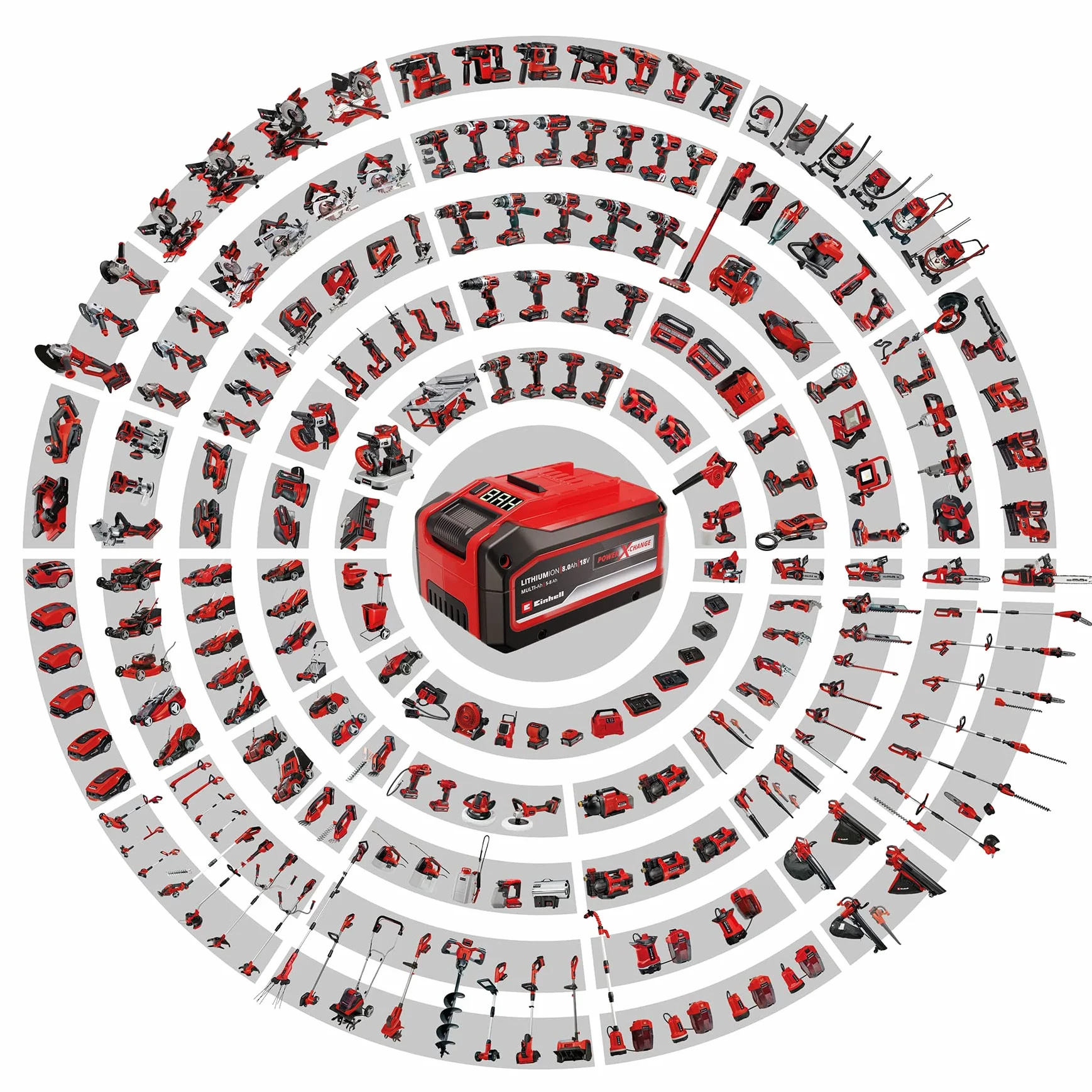 Einhell Te-Cd 18/50 Li-I Bl Solo Wkrętarka, Czerwony/Czarny, ‎7,5 x 24 x 19 cm; 1,22 kg