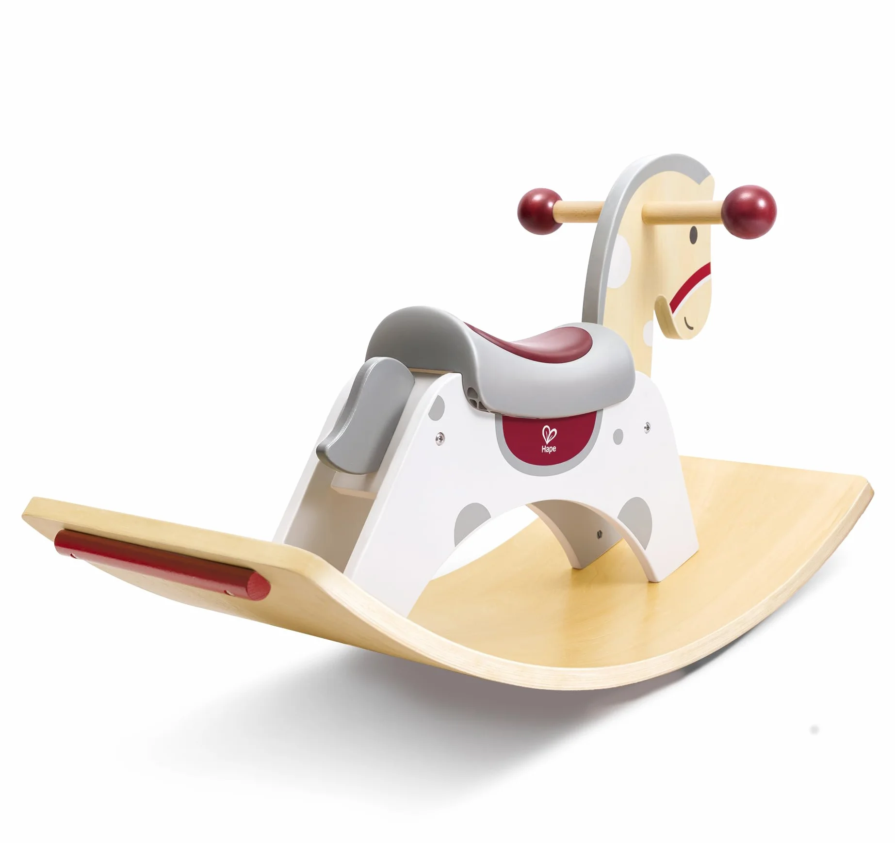 Hape Koń na biegunach 2 w 1, koń na biegunach i deska do balansowania, od 12 miesięcy