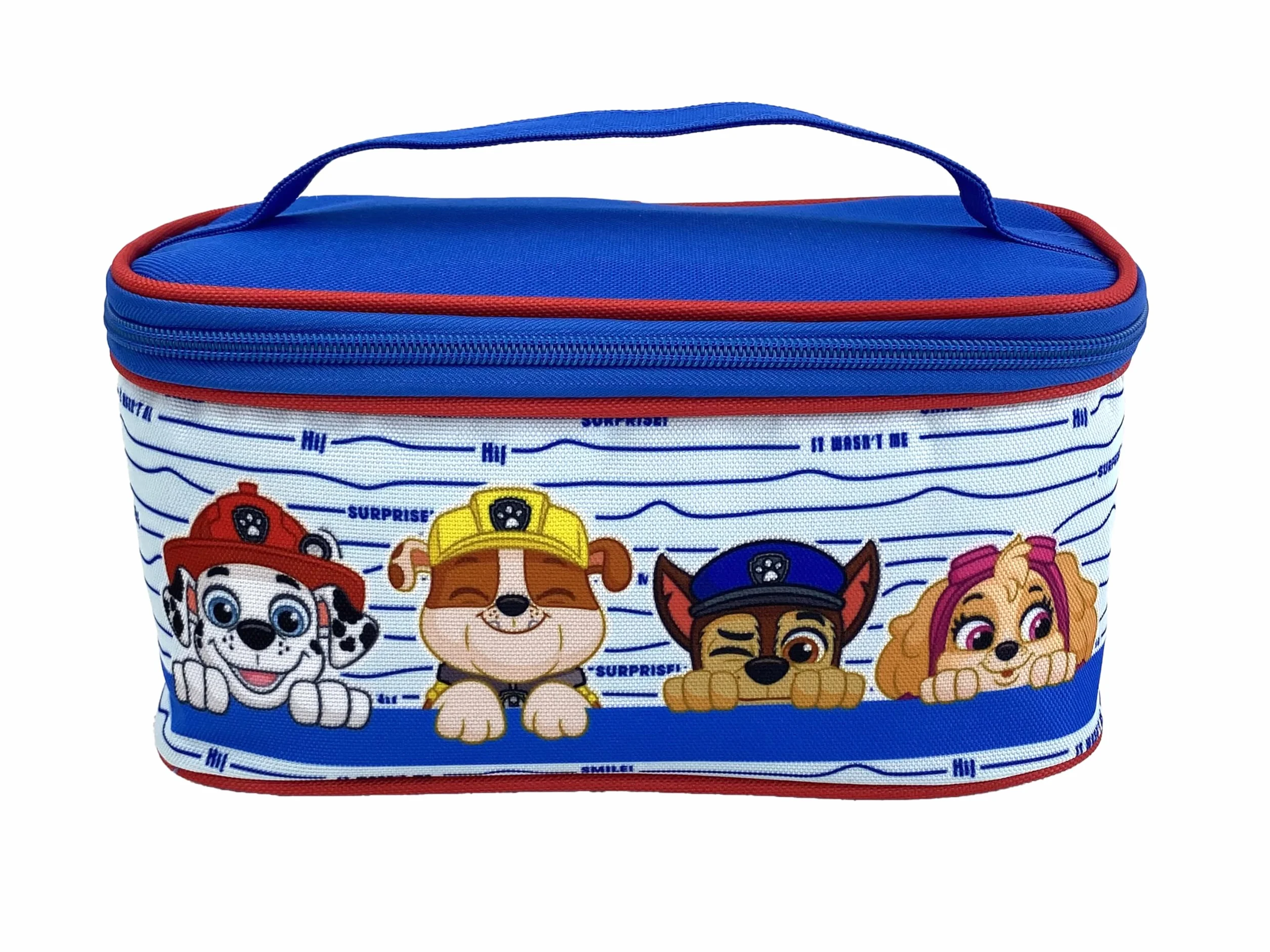 CyP Brands Paw Patrol, kosmetyczka, kosmetyczka Hide and Seek, Mutlicolor, oficjalny produkt, Biały, Estandar, zwykły
