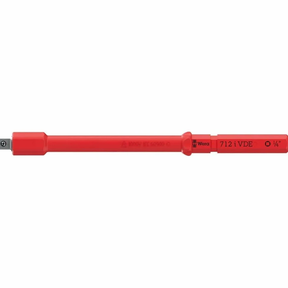 Adapter Kraftform Kompakt A VDE 712 i SB, izolowany, do kluczy nasadowych 1/4", 1/4" x 154 mm