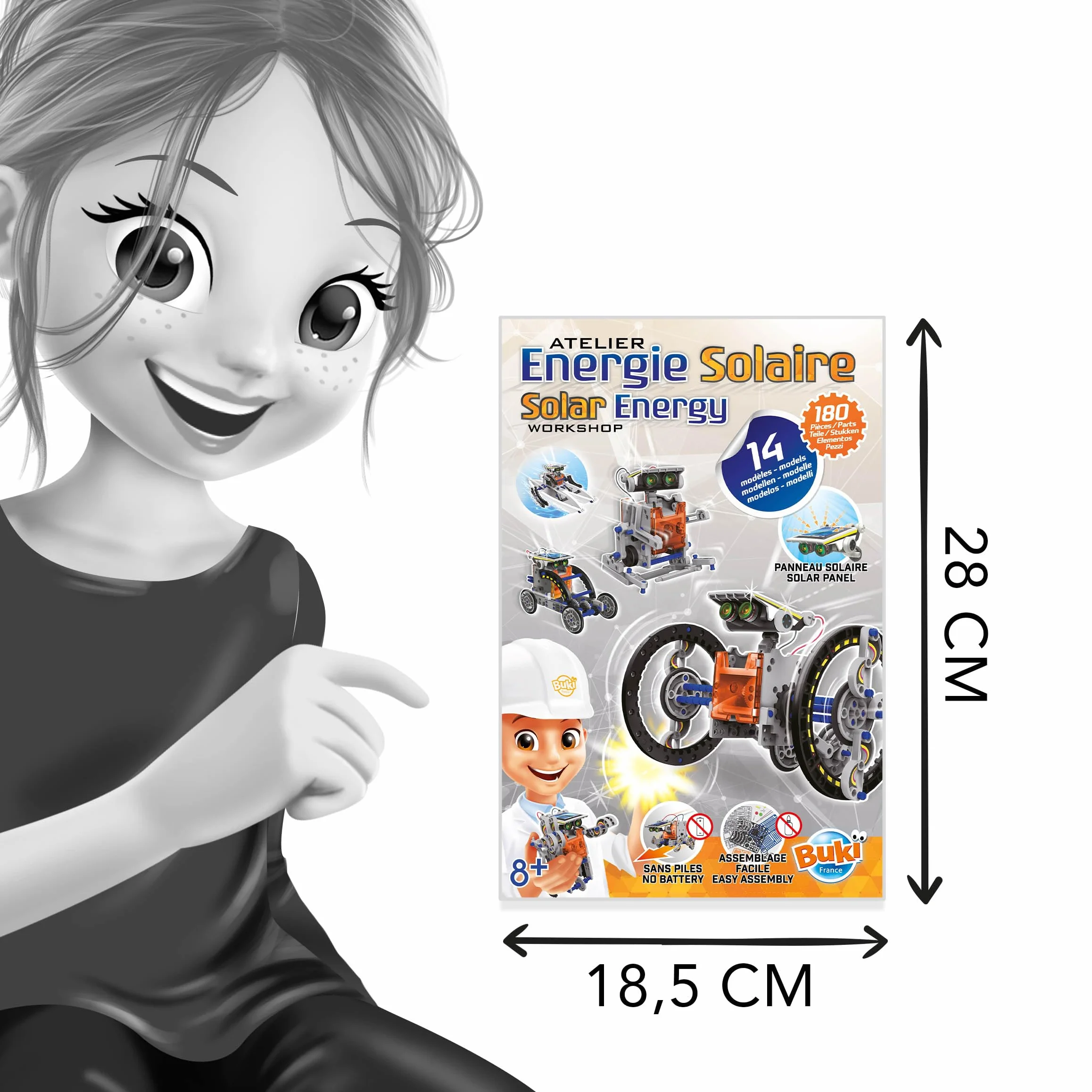 BUKI 7503 - energia słoneczna 14 w 1