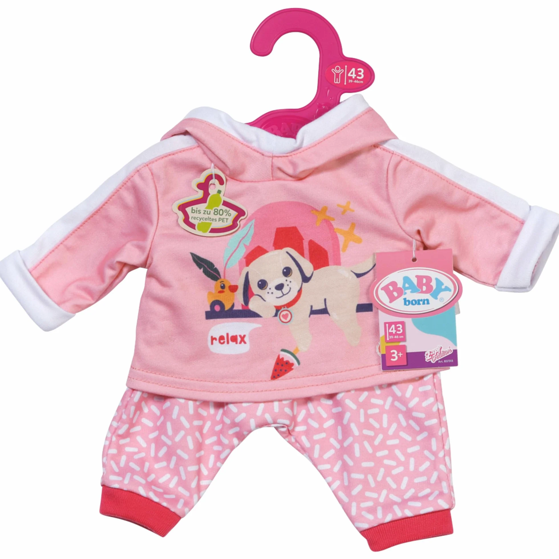 BABY born Jogginganzug Hund 43 cm