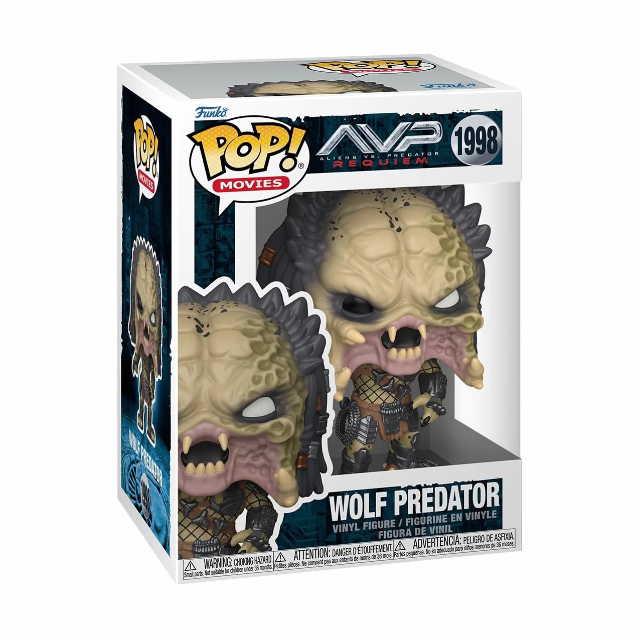 Funko Pop! Filmy: Predator - Wilk Predator - Kursy 1/6 na rzadki wariant pościgu - kolekcjonerska figurka winylowa - pomysł na prezent - oficjalny towar - zabawki dla dzieci i dorosłych - Fani horroru