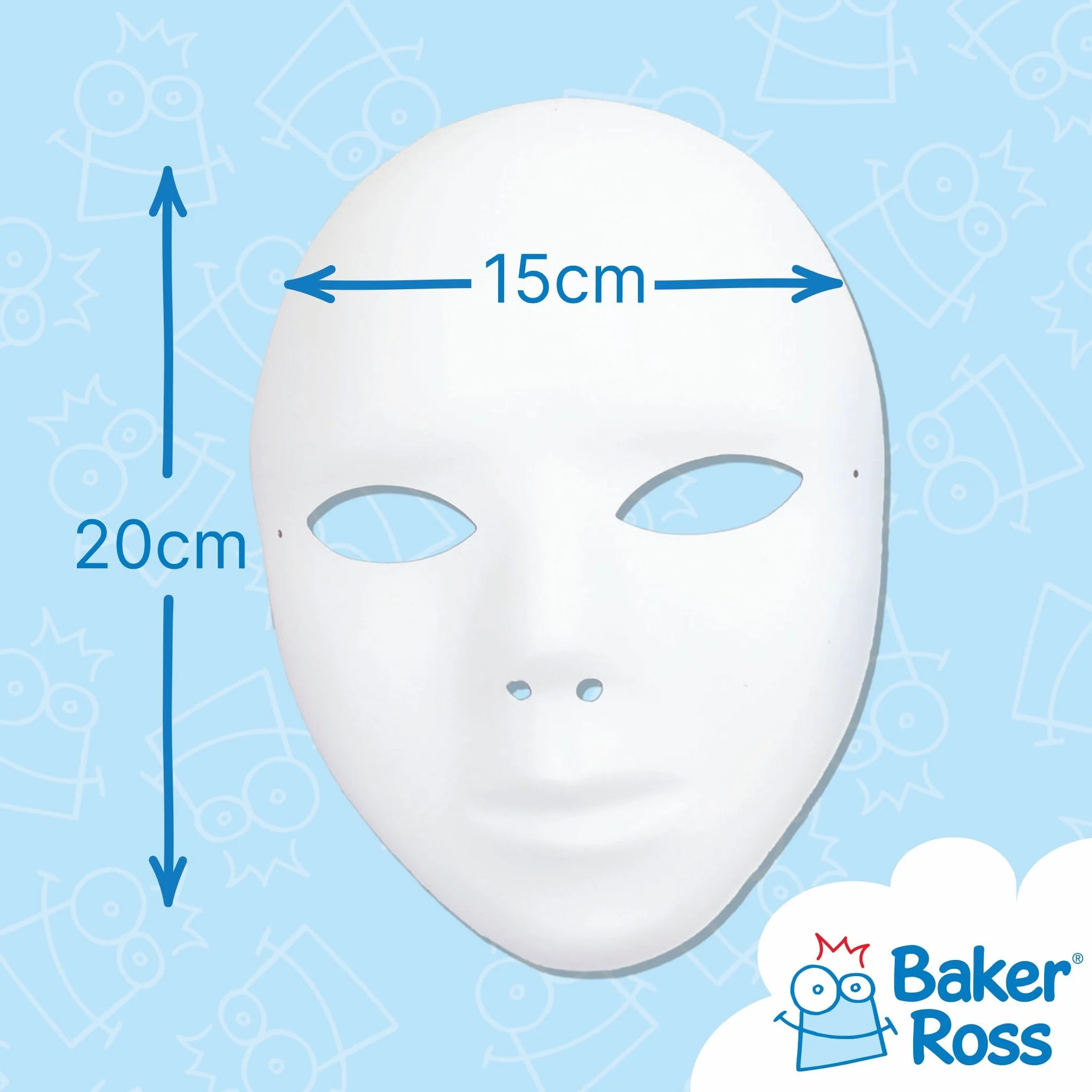 Baker Ross ET773 Maski