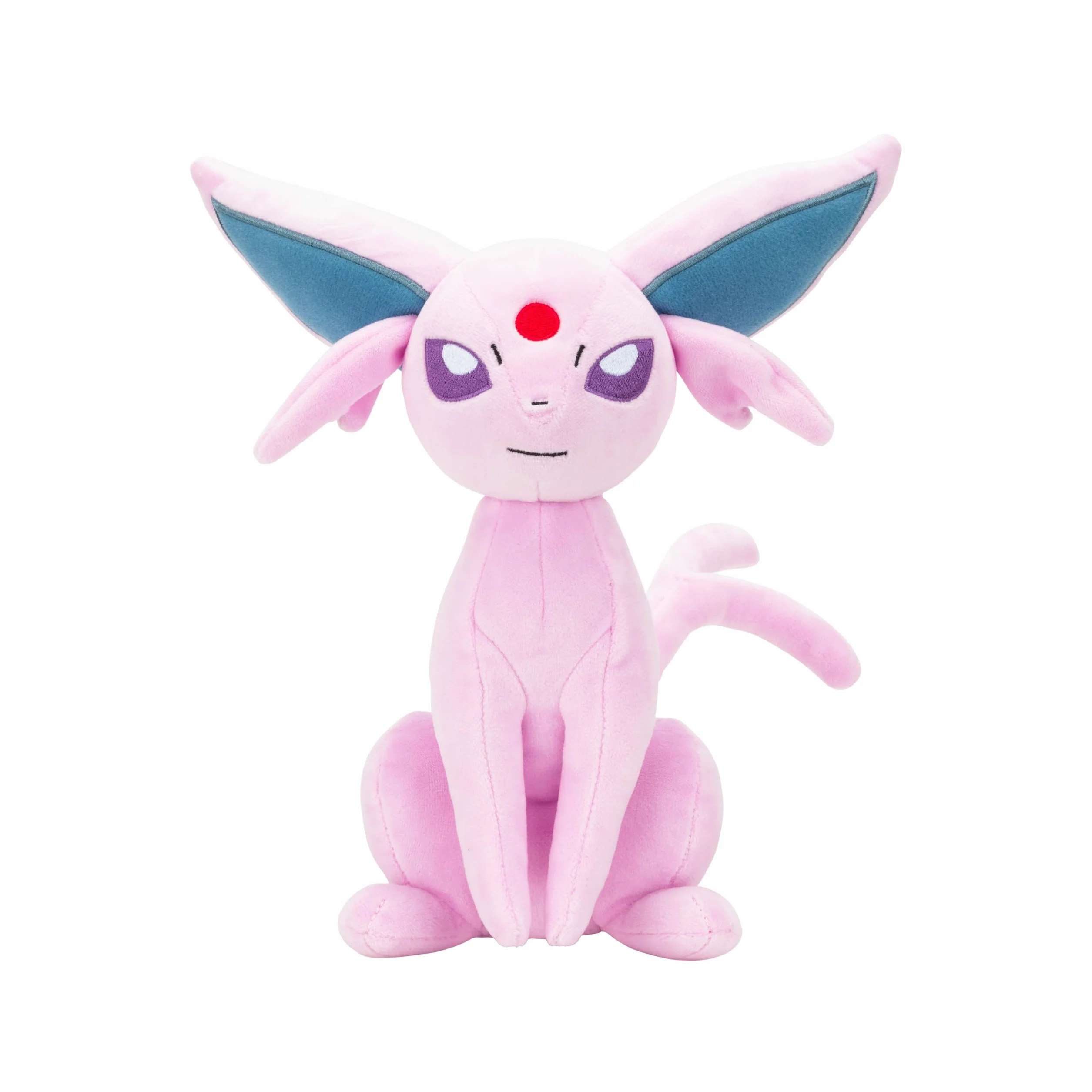 Pokémon Plush 20 cm Espeon - Blue/Purple - Official Pokemon stuffed collectible toy for children 2+
