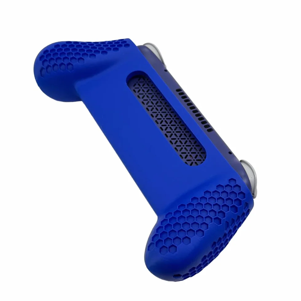 Nadaje się do etui ochronnego Retroid Pocket 5, DIY uchwyt z nadrukiem 3D do Retroid Pocket 5, uchwyt do konsoli do gier, ergonomiczna konstrukcja (niebieski)
