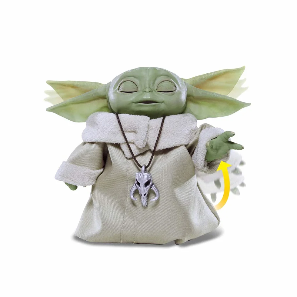 The Child-Grogu z Gwiezdnych Wojen, edycja interaktywna z ponad 25 kombinacjami dźwięków i ruchów, zabawka inspirowana z serialem The Mandalorian, dla dzieci w wieku od 4 lat