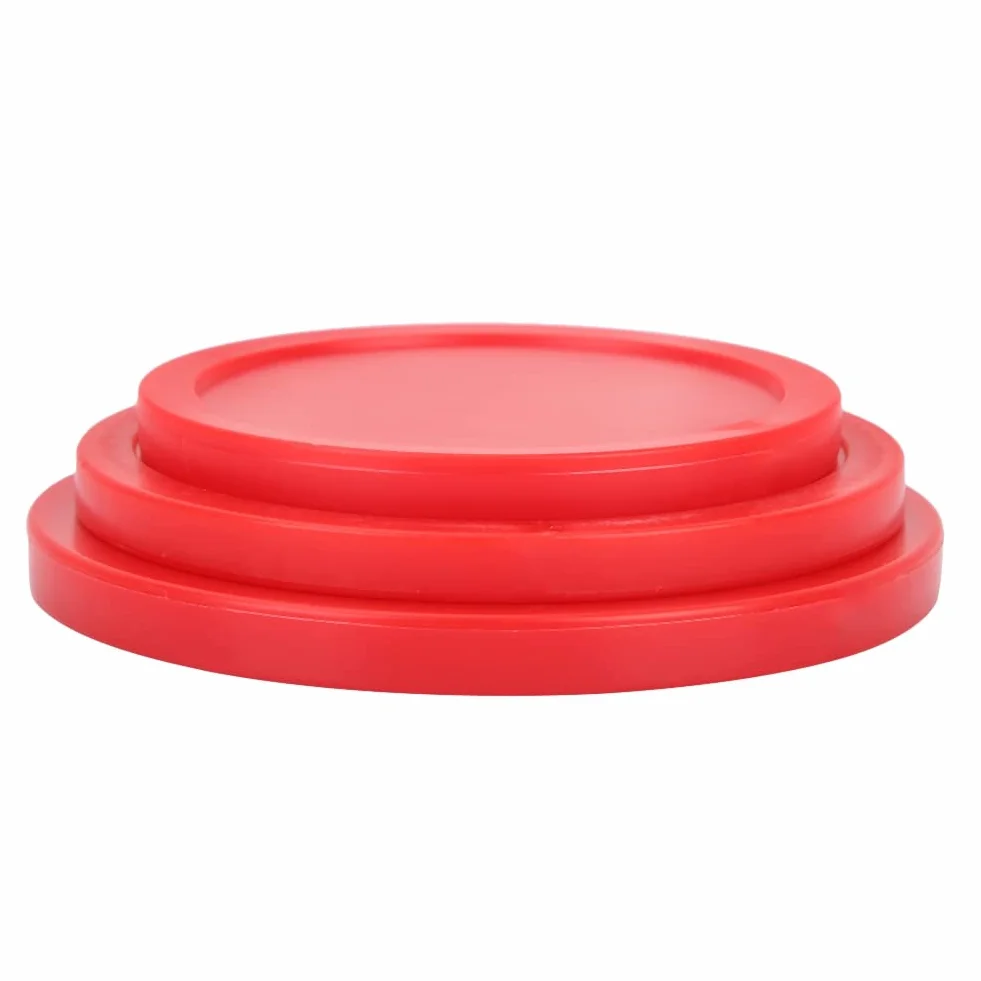Krążki do cymbergaja, 4-pak Home Air Hockey Red krążki zamienne do stołów do gry Akcesoria do sprzętu(82mm)