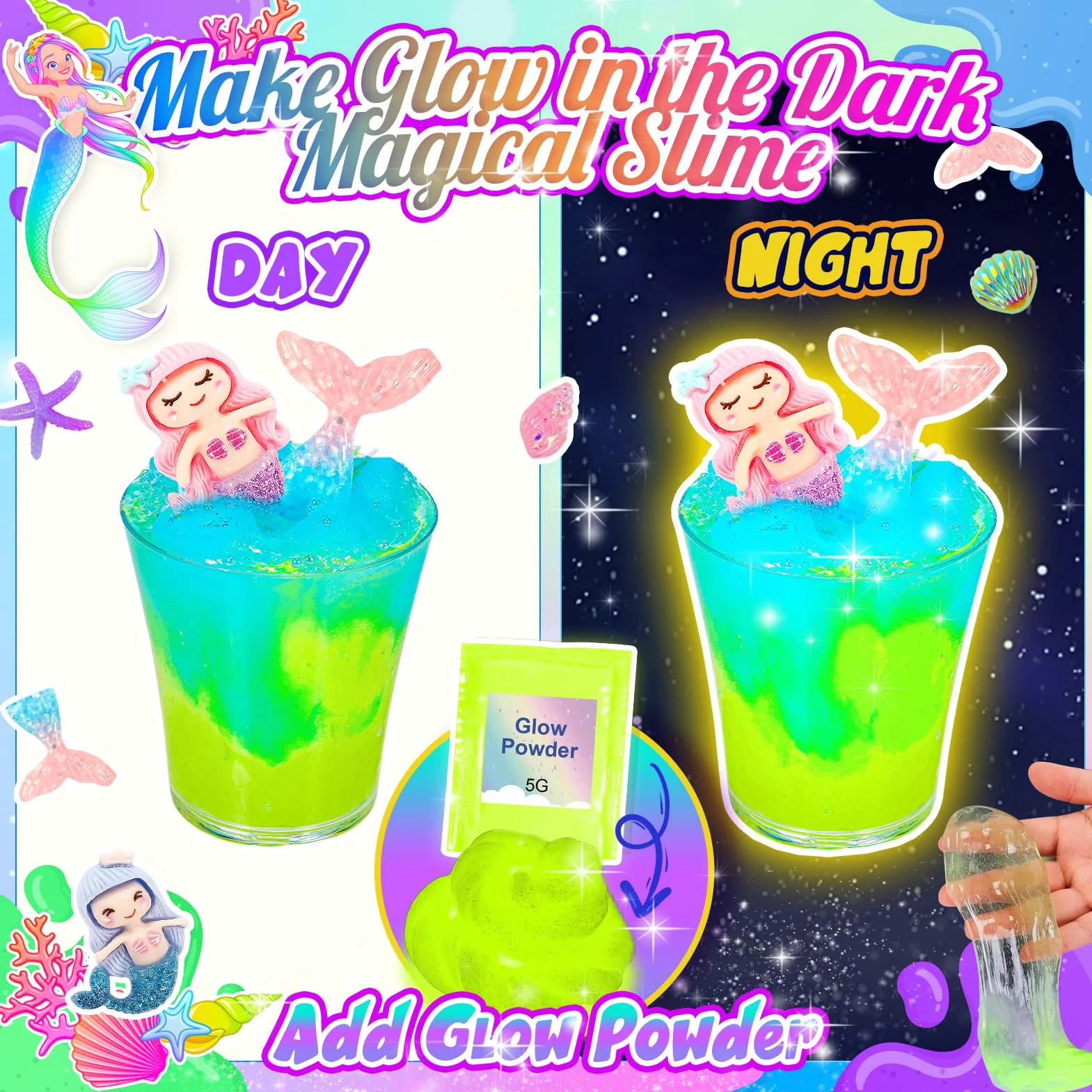 iKidiki Slime dla dzieci zestaw zabawkowy 6-12 lat ręczne ćwiczenia prezent