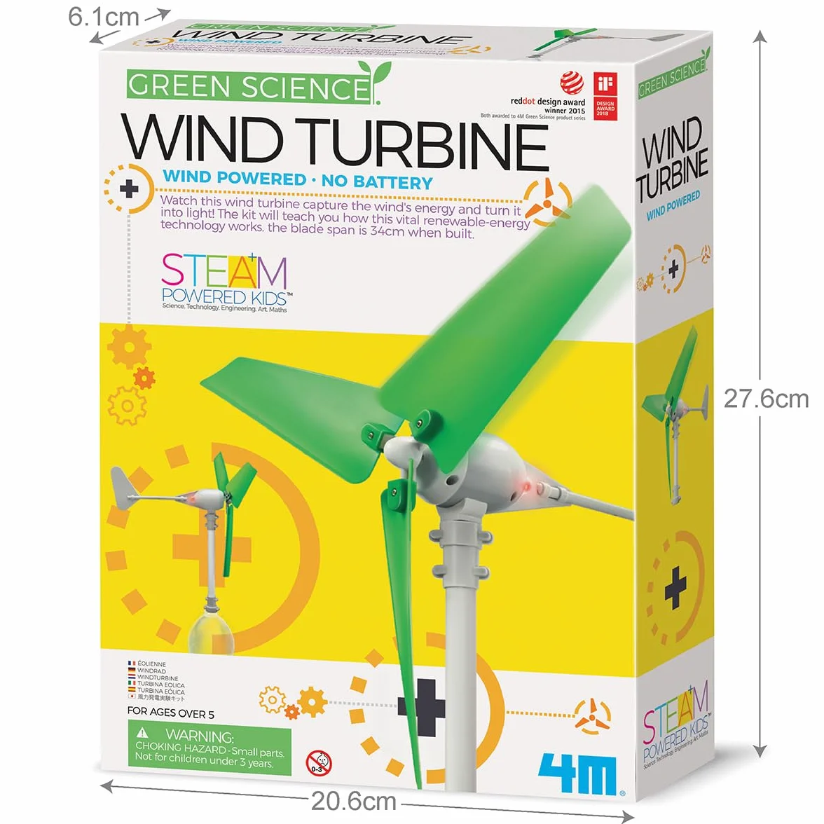 4M 403378 Build Your Own Wind Turbine