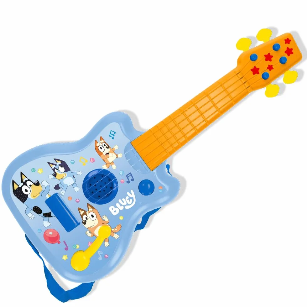 Gitara zabawkowa Bluey wielokolorowa